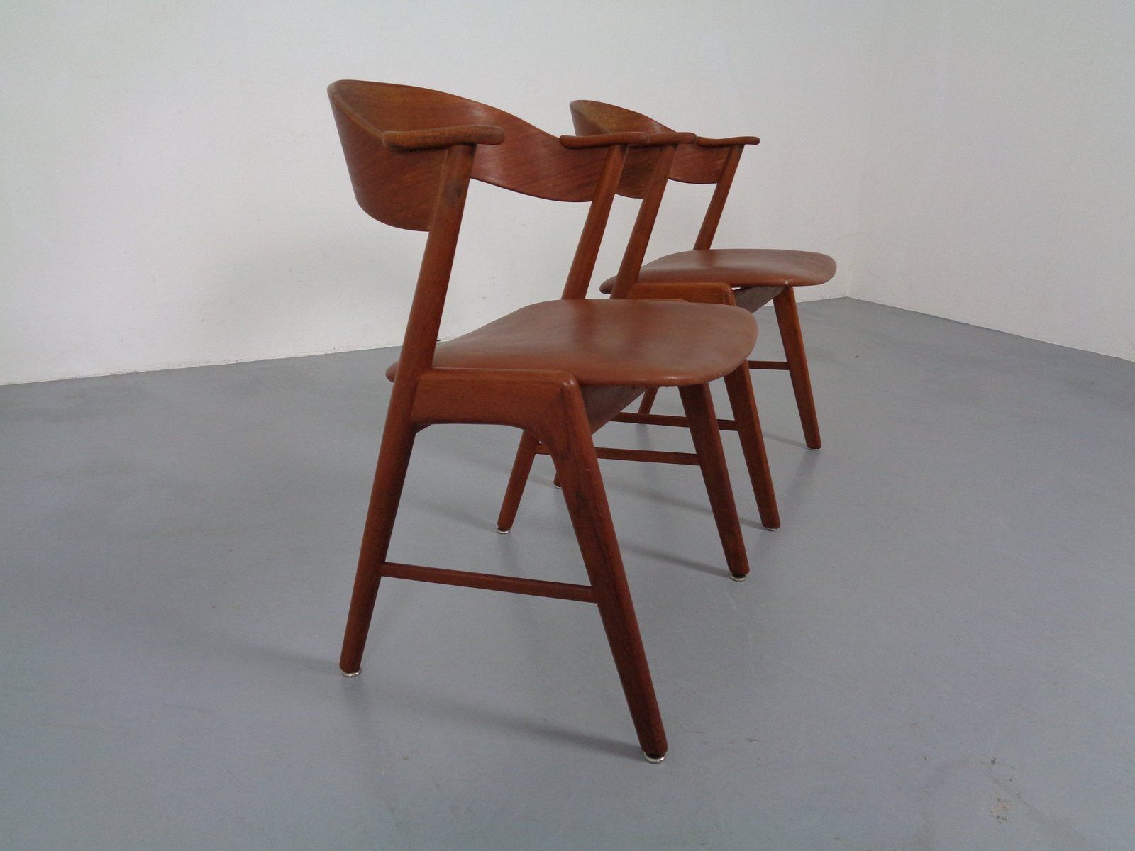 photo furniture Teak Dining Chairs In Teak By Korup Stolefabrik, Denmark, 1960s, Set Of 2