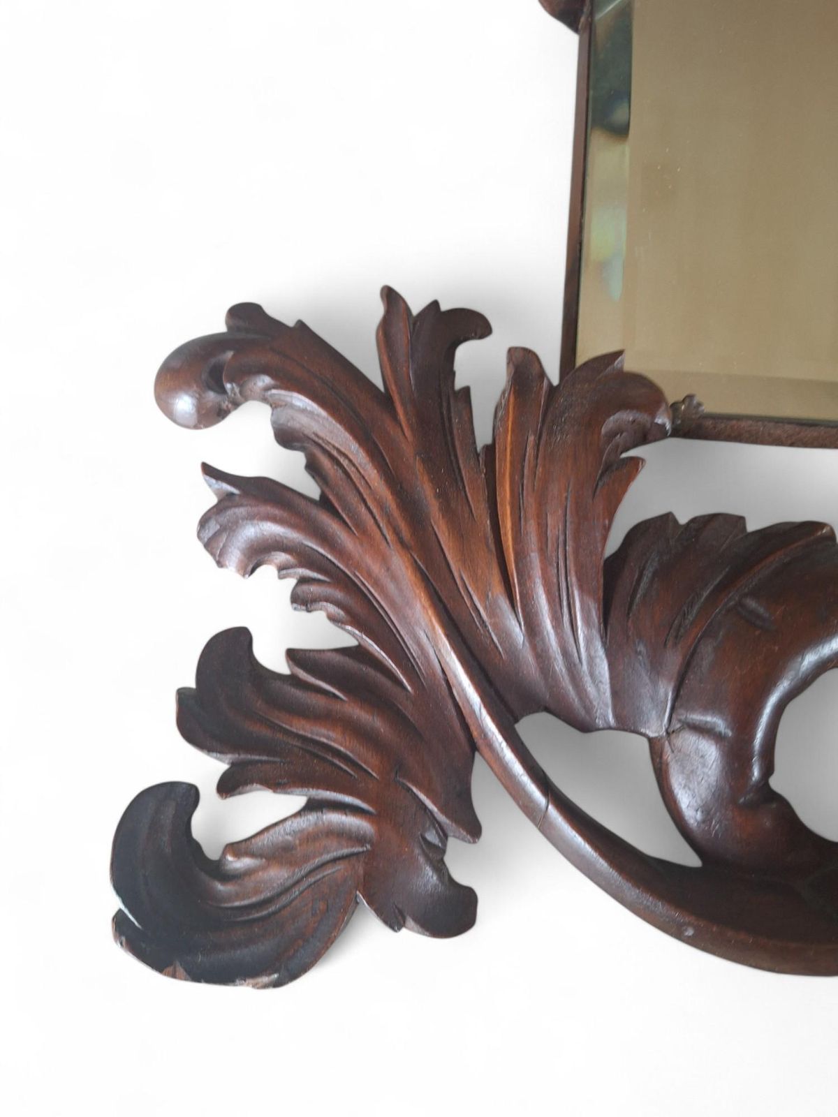 A Carved Wood Dragon Mirror, In The Manner Of Gabriel Viardot, Circa 1880 photo for sale