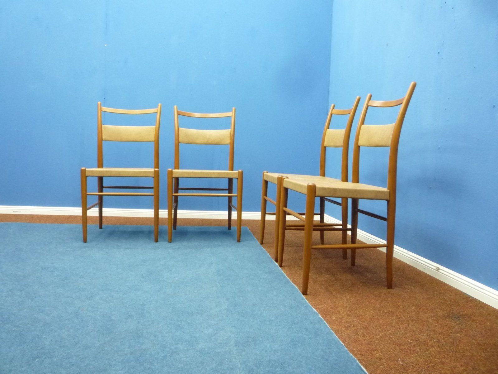 Teak Chairs By Yngve Ekström For Gemla Sweden, 1960s, Set Of 4 photo furniture