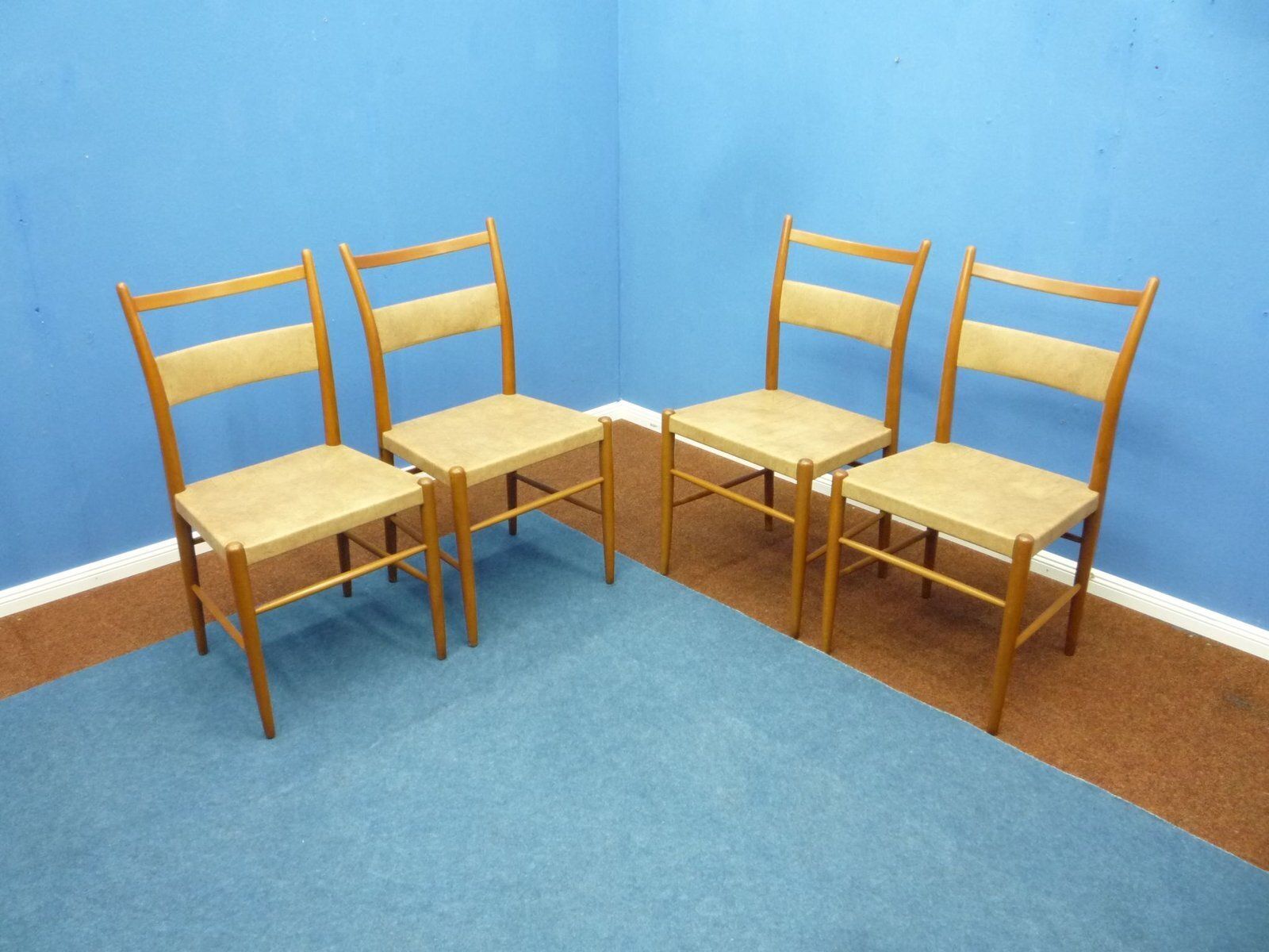 Teak Chairs By Yngve Ekström For Gemla Sweden, 1960s, Set Of 4 photo Furniture