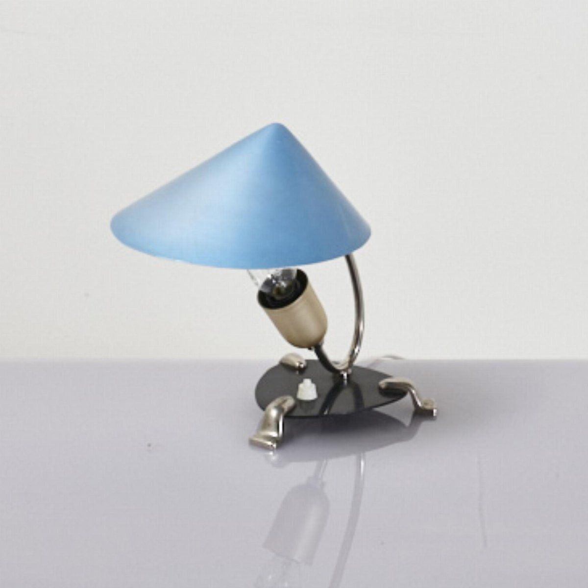 Metal Desk Lamp, 1950s photo furniture