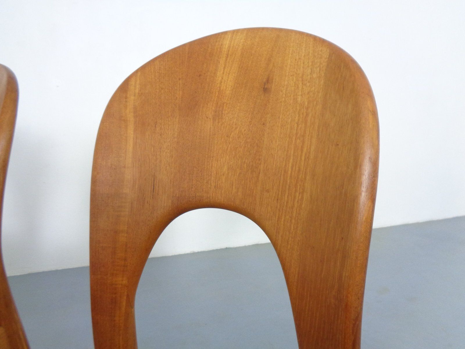 photo for sale Vintage Morten Dining Chairs In Teak By Niels Koefoed For Hornslet Møbelfabrik, 1970s, Set Of 4