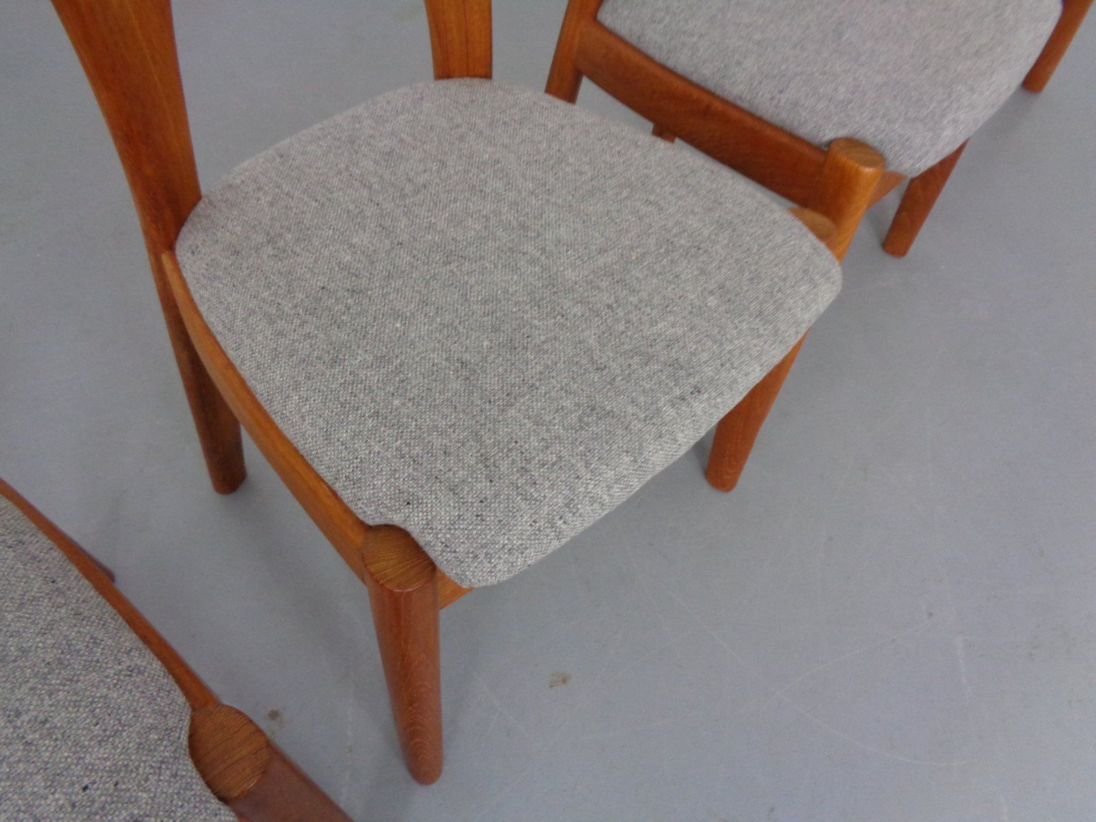 photo buy Vintage Morten Dining Chairs In Teak By Niels Koefoed For Hornslet Møbelfabrik, 1970s, Set Of 4