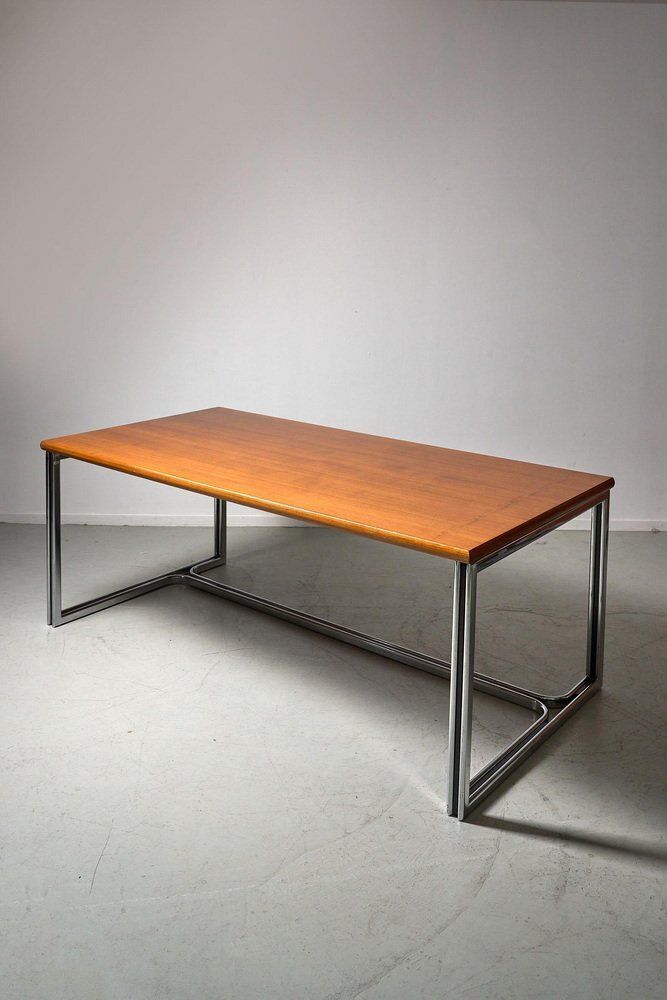 Large Desk By Gastone Rinaldi For Thema, 1970s photo furniture