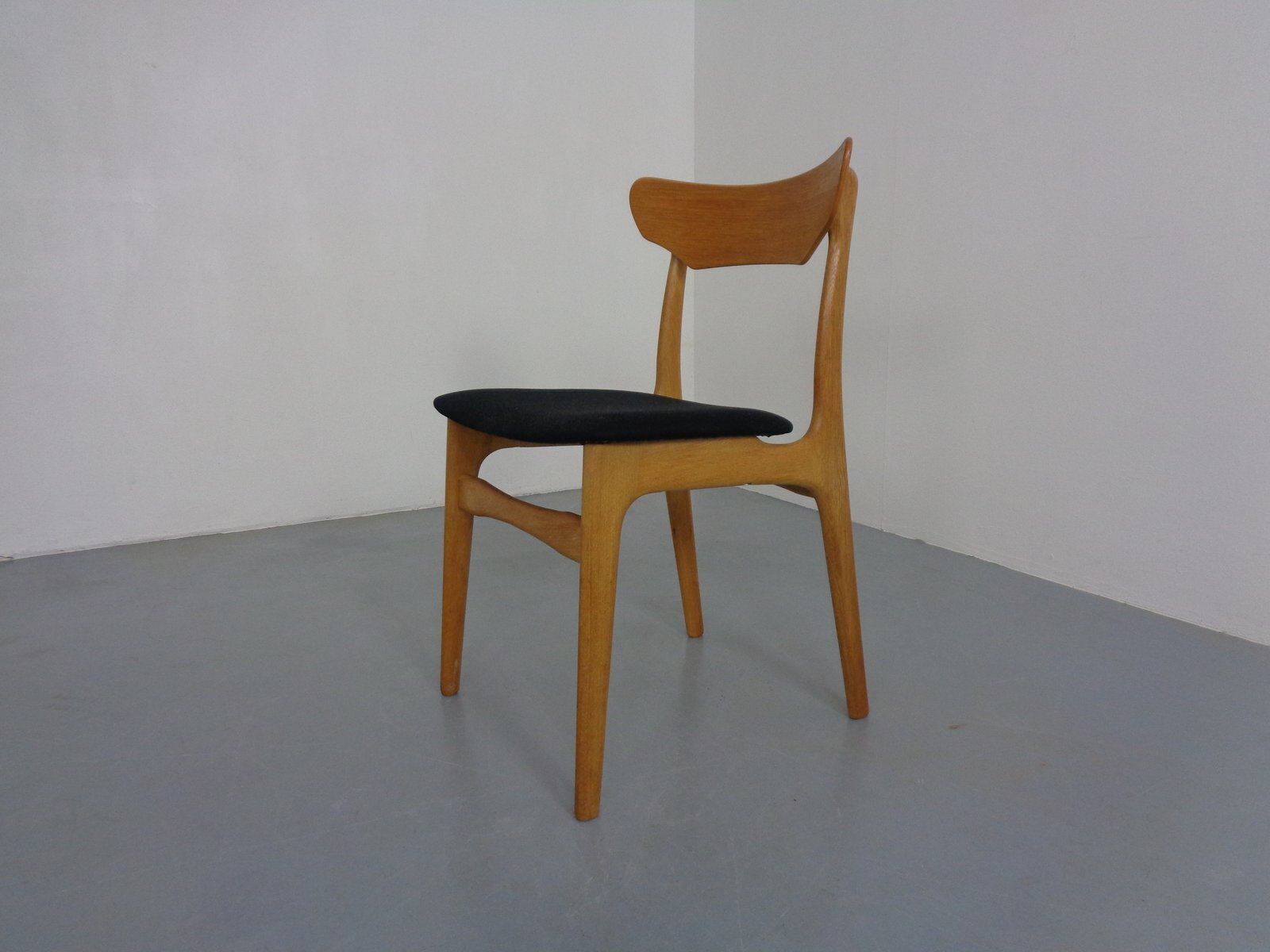 Side Chair In Oak By Schionning & Elgaard, 1960s photo for sale