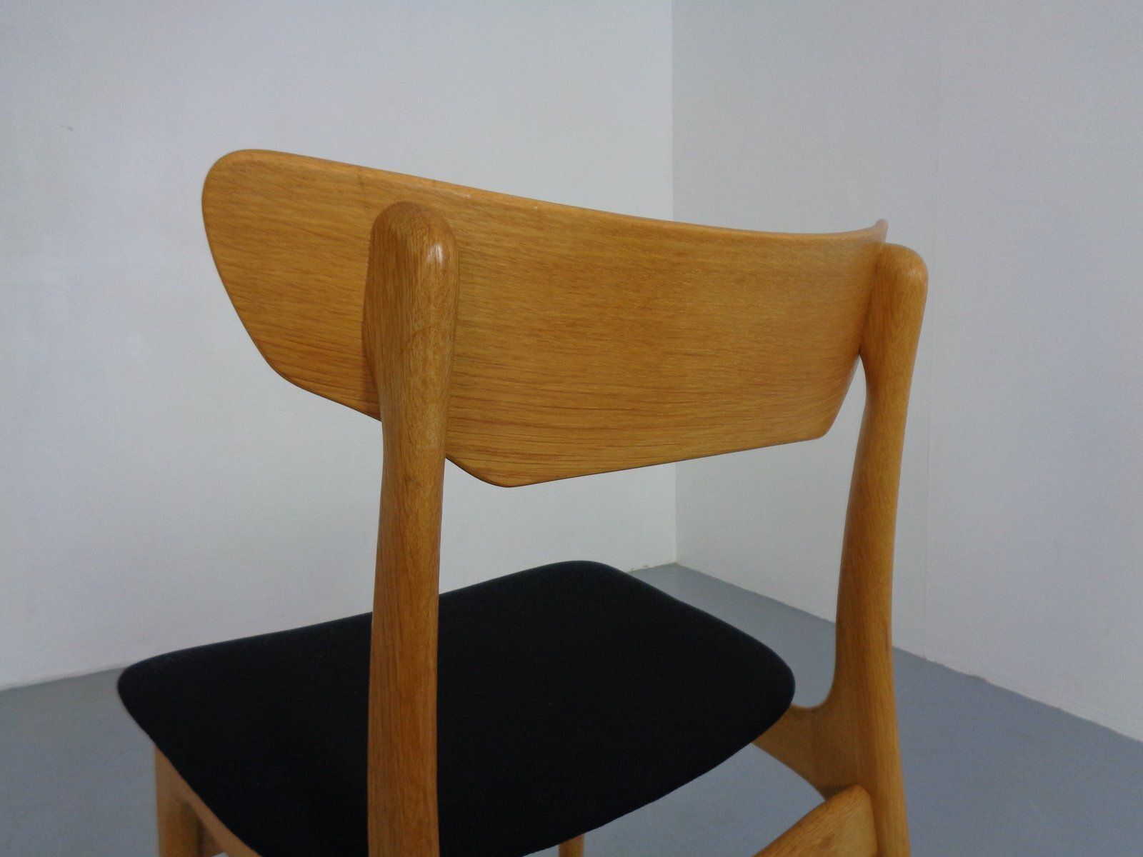 Furniture Side Chair In Oak By Schionning & Elgaard, 1960s photo