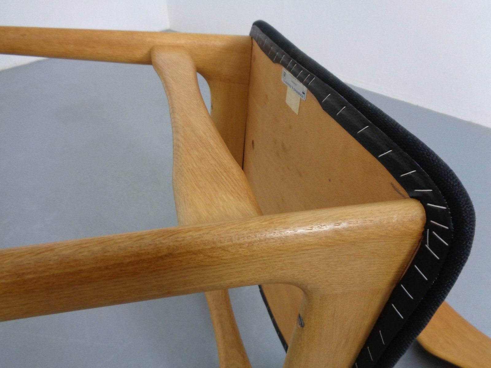 234.0 Side Chair In Oak By Schionning & Elgaard, 1960s photo