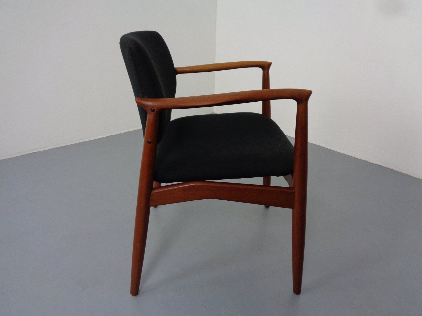Captains Armchair By Erik Buch For ørum Furniture Factory, Denmark, 1960s photo for sale