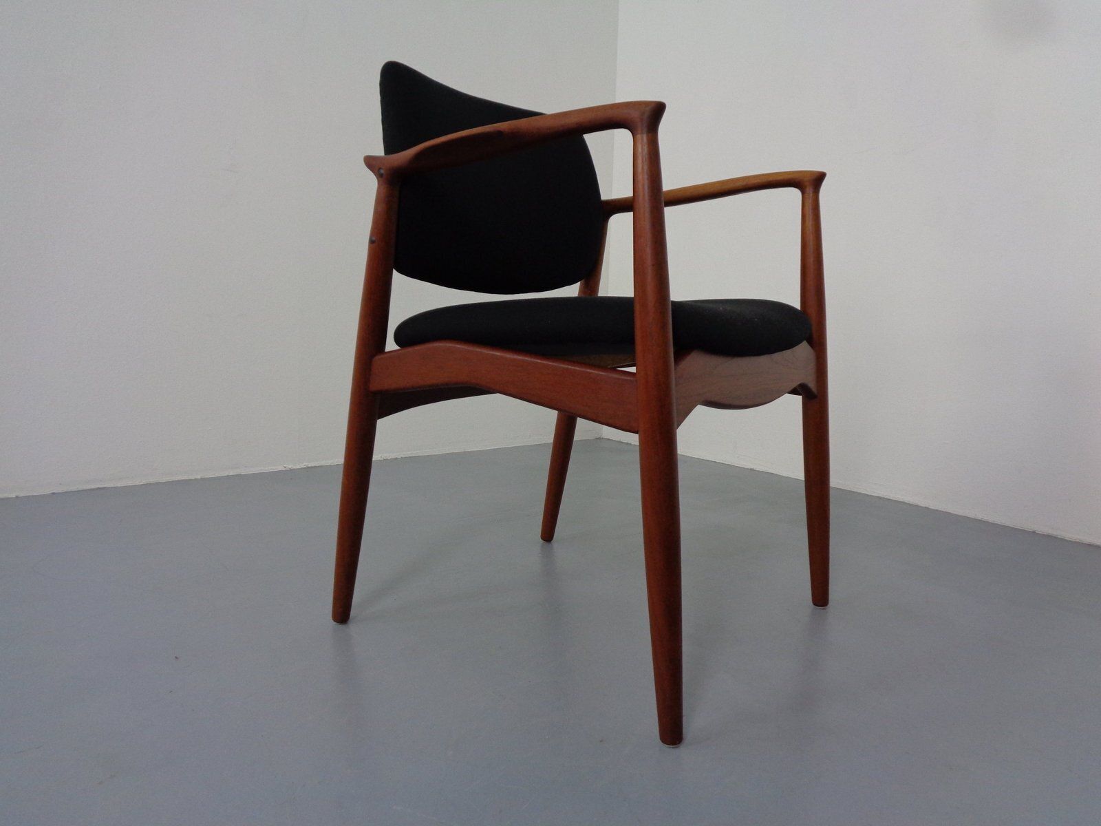 Captains Armchair By Erik Buch For ørum Furniture Factory, Denmark, 1960s photo vinterior