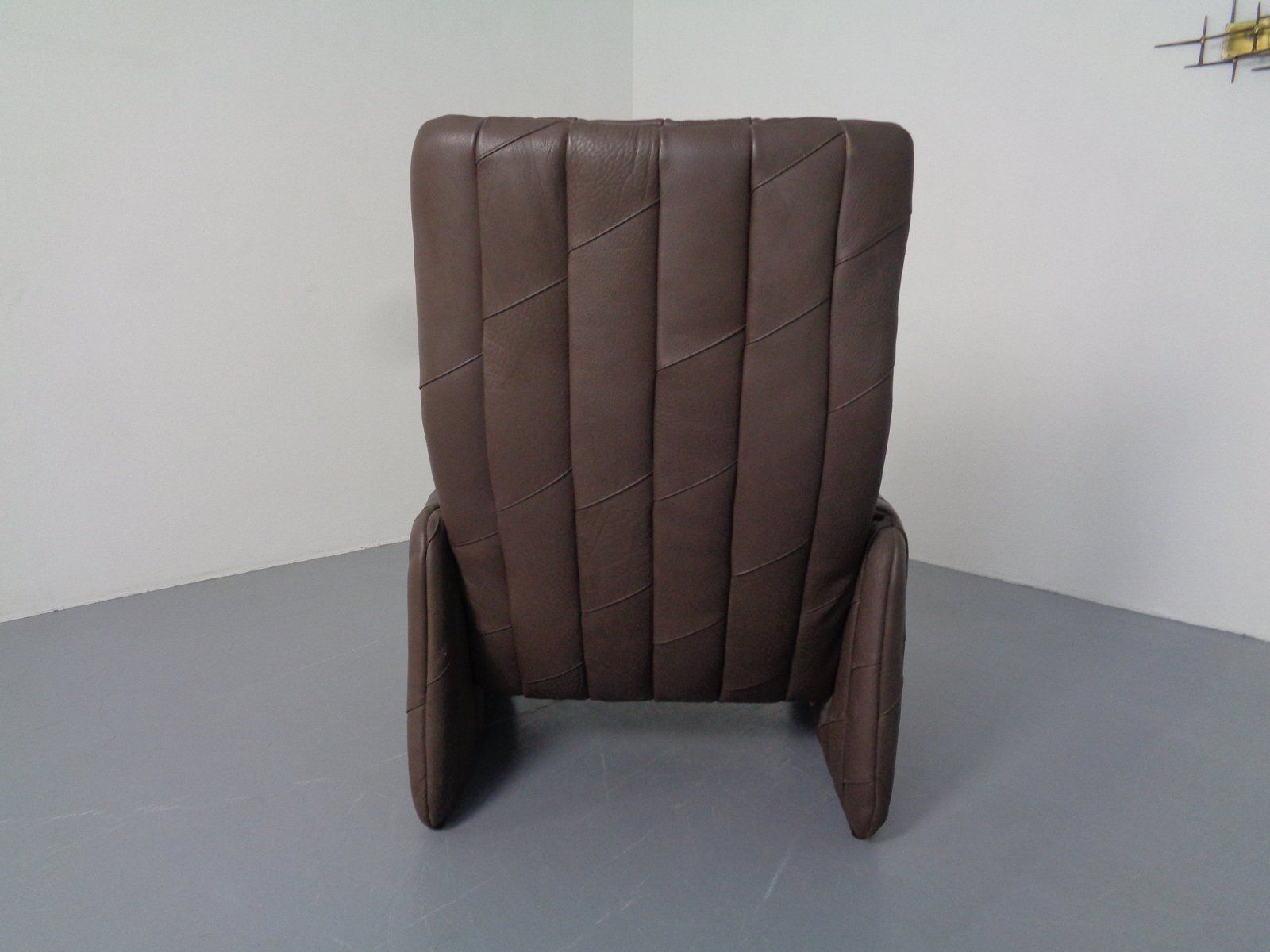 Furniture Ds 50 Buffalo Leather Easy Chair From De Sede, Switzerland, 1970s photo