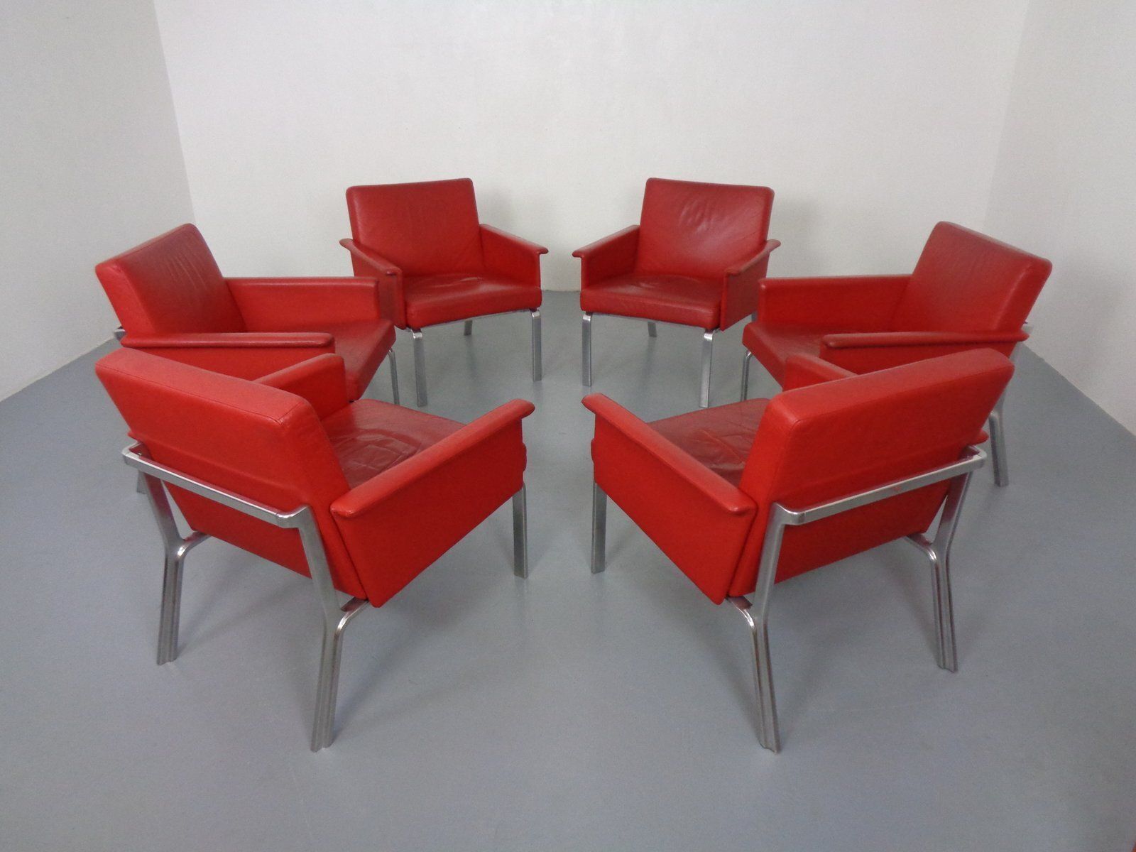 Leather Antes Club Chair By Zaiser & Ulbrich For Cor, Italy, 2000s