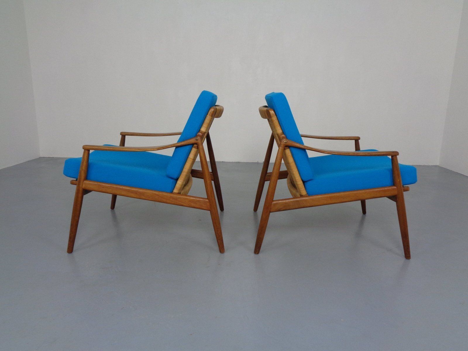 Upholstered Teak Lounge Chairs By Hartmut Lohmeyer For Wilkhahn, 1960s, Set Of 2 photo furniture