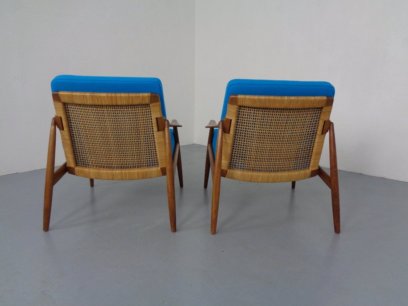 Upholstered Teak Lounge Chairs By Hartmut Lohmeyer For Wilkhahn, 1960s, Set Of 2 photo 6939.0