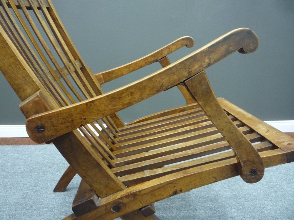 Biedermeier Folding Walnut Armchair, 1880s photo vinterior