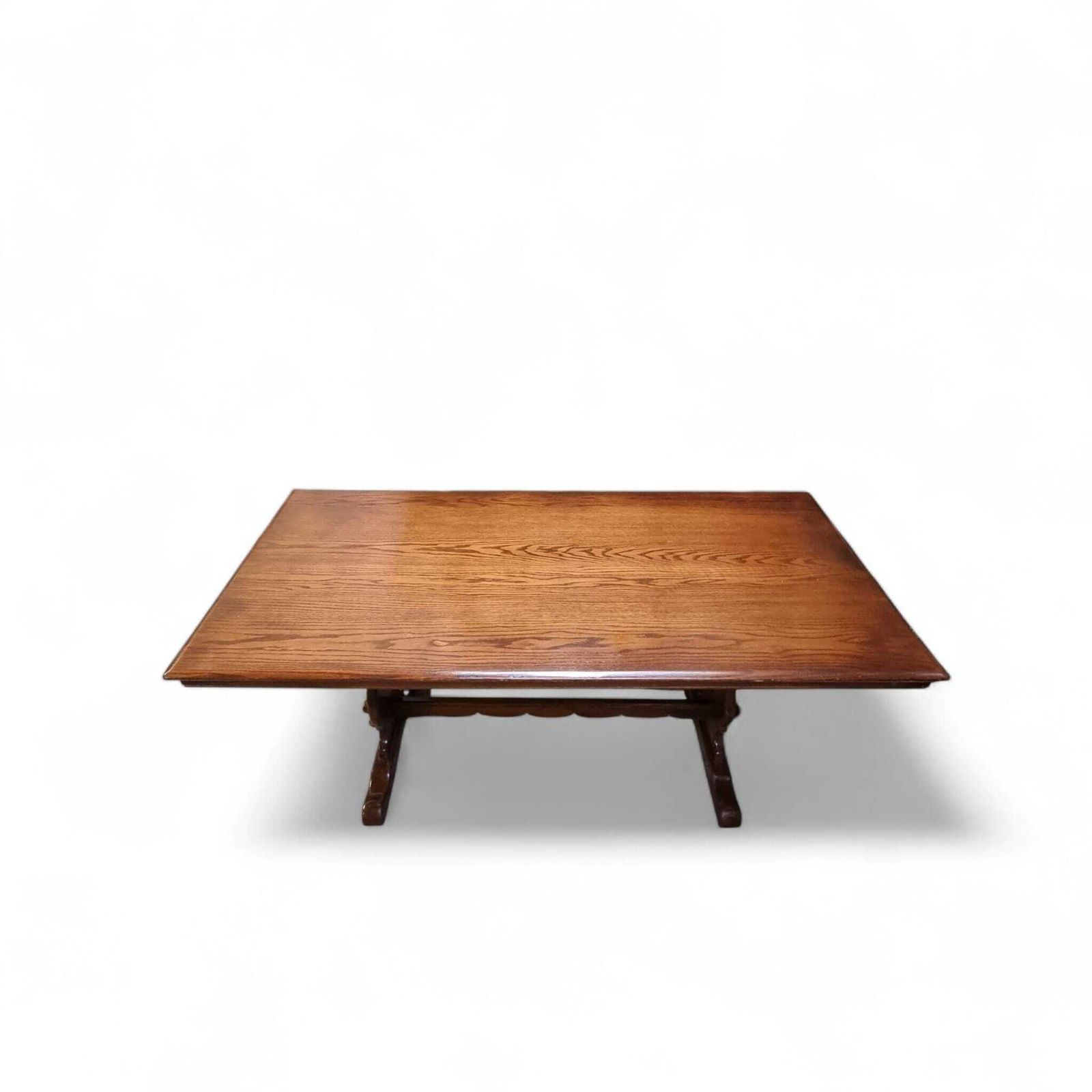 Vintage Old Charm Wood Brothers Large Refectory Style Dining Table / C1960 photo buy