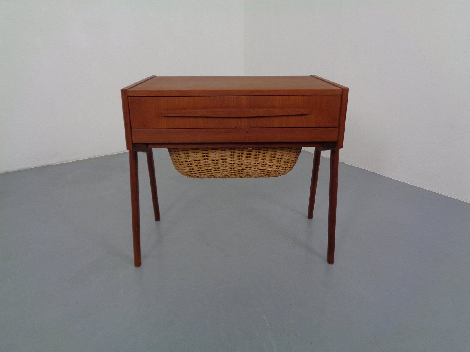 Danish Teak Sewing Box, 1960s photo furniture