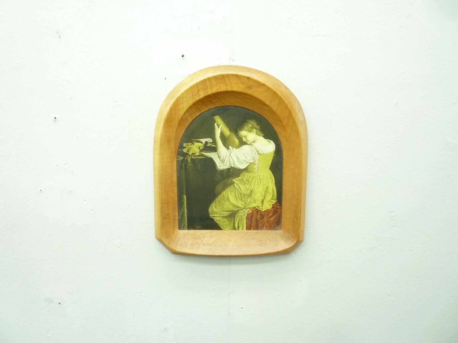 Anthroposophical Limewood Photo Frame By Siegfried Pütz, 1920s