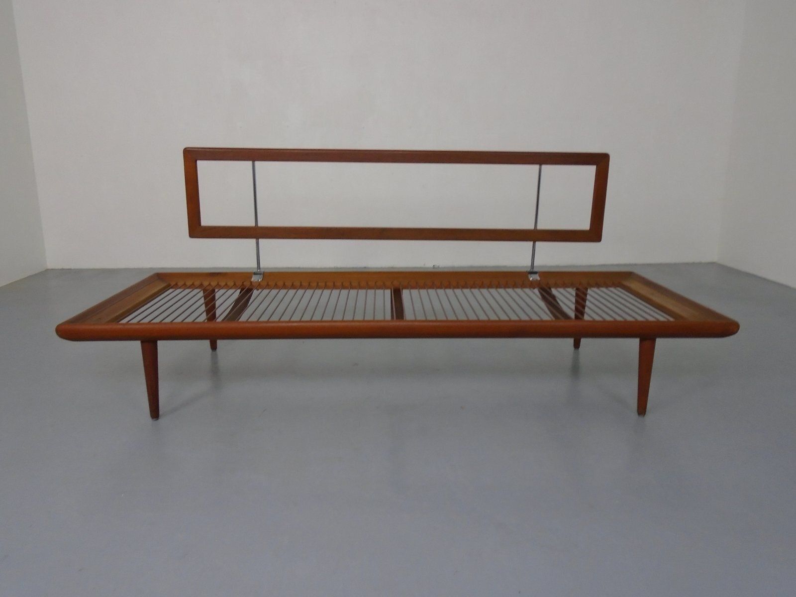 Furniture Teak Minerva Sofa By Peter Hvidt & Orla Mølgaard Nielsen For France & Daverkosen, Denmark, 1950s photo