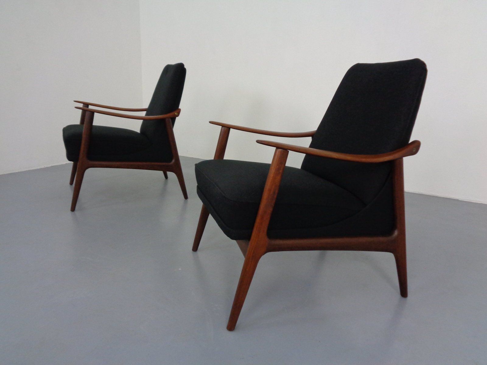 Danish Filigree Teak Lounge Chair, 1960s
