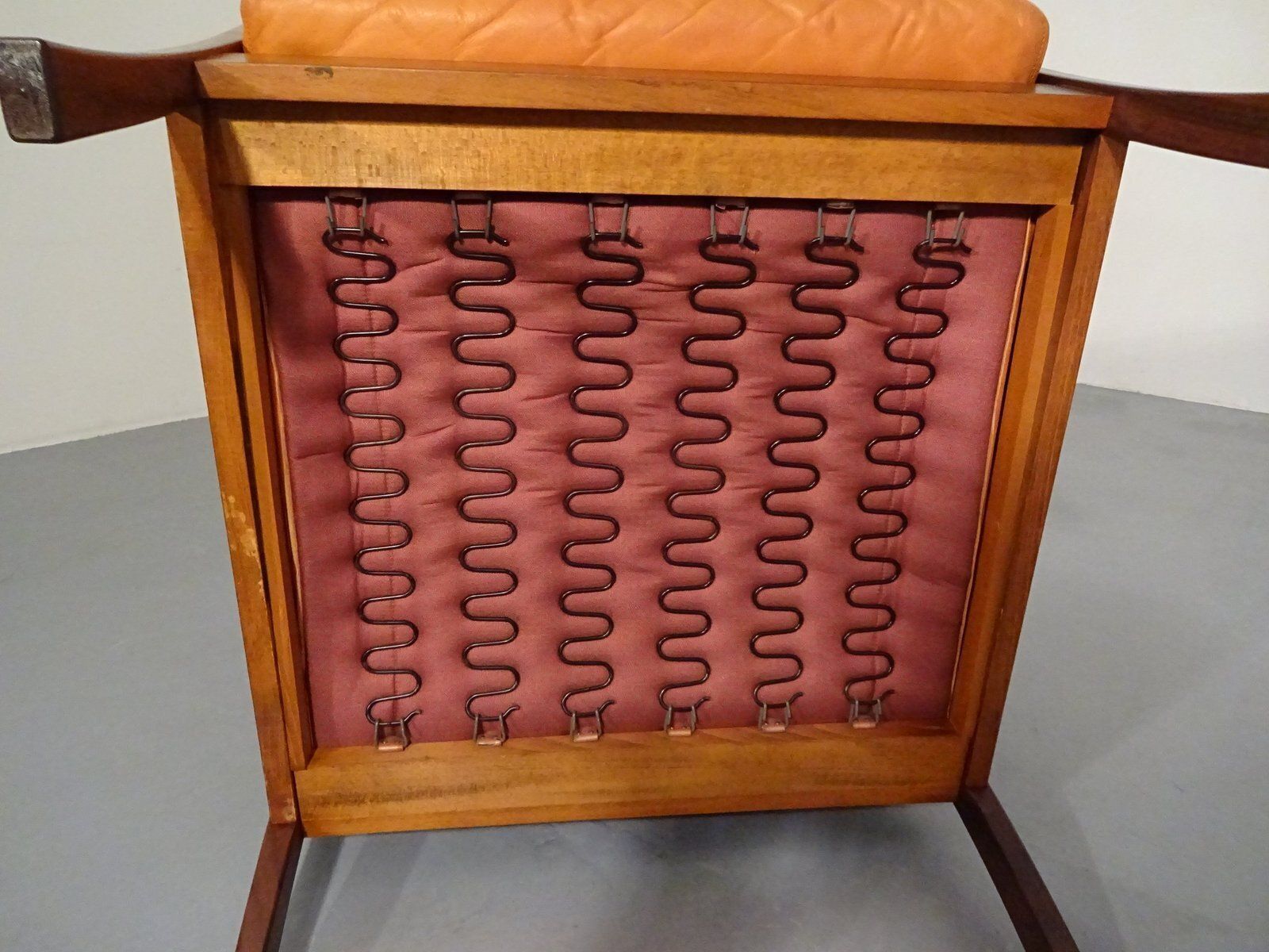 photo vinterior Rosewood And Leather Easy Chair, Denmark, 1960s
