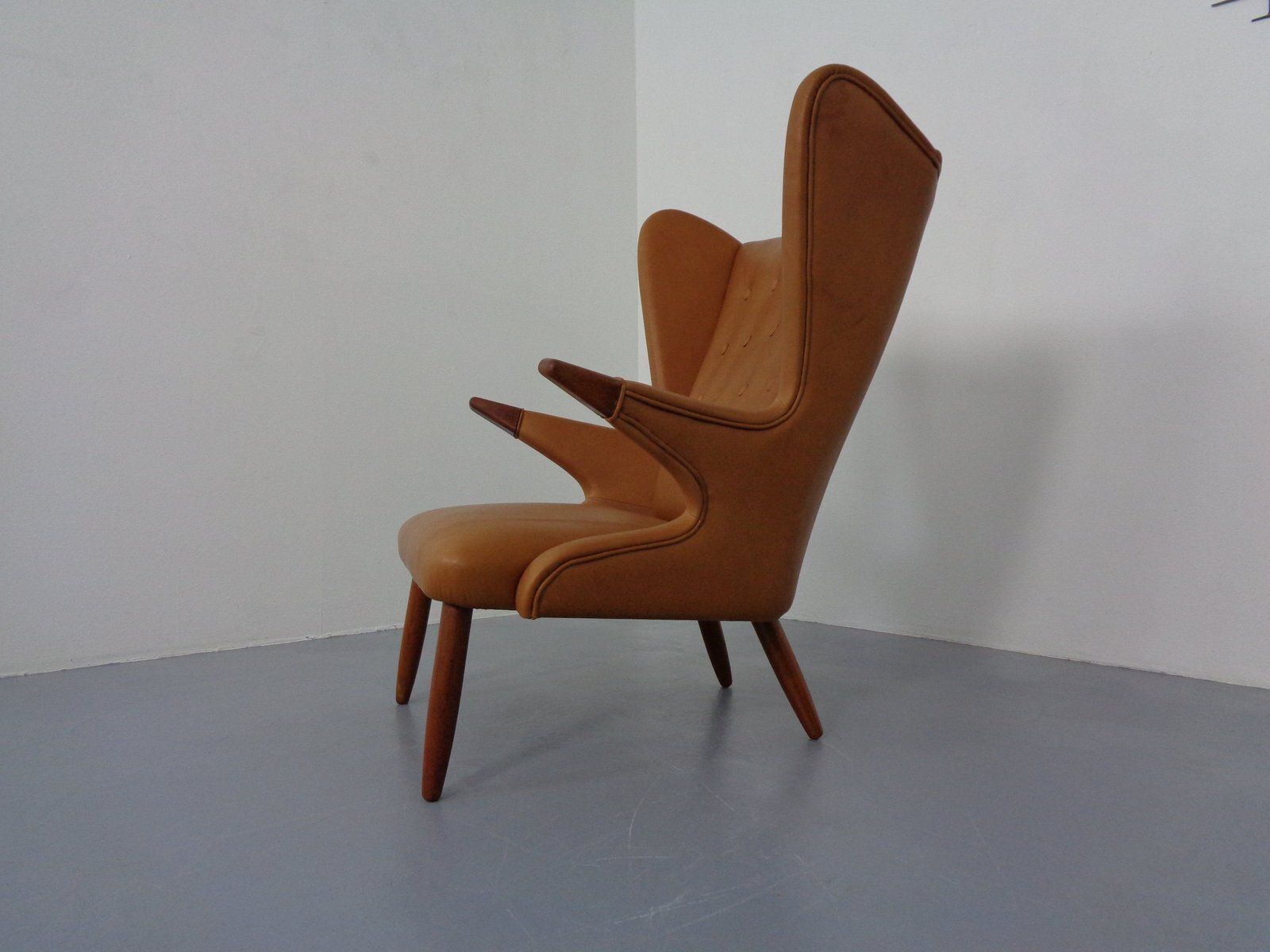 Teak And Leather Armchair By Svend Skipper For Skippers Møbler, Denmark, 1960s photo furniture
