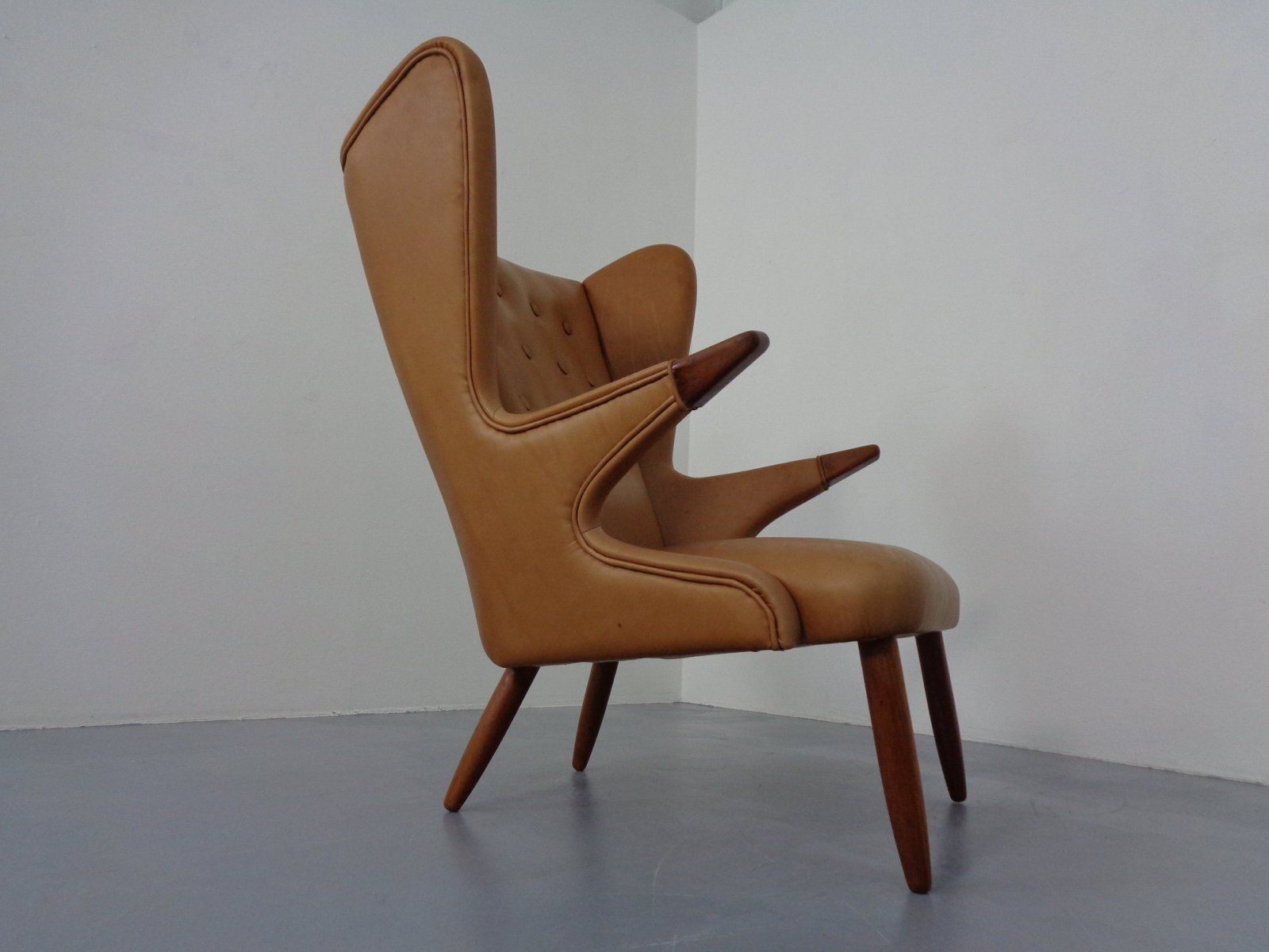 Teak And Leather Armchair By Svend Skipper For Skippers Møbler, Denmark, 1960s photo Furniture