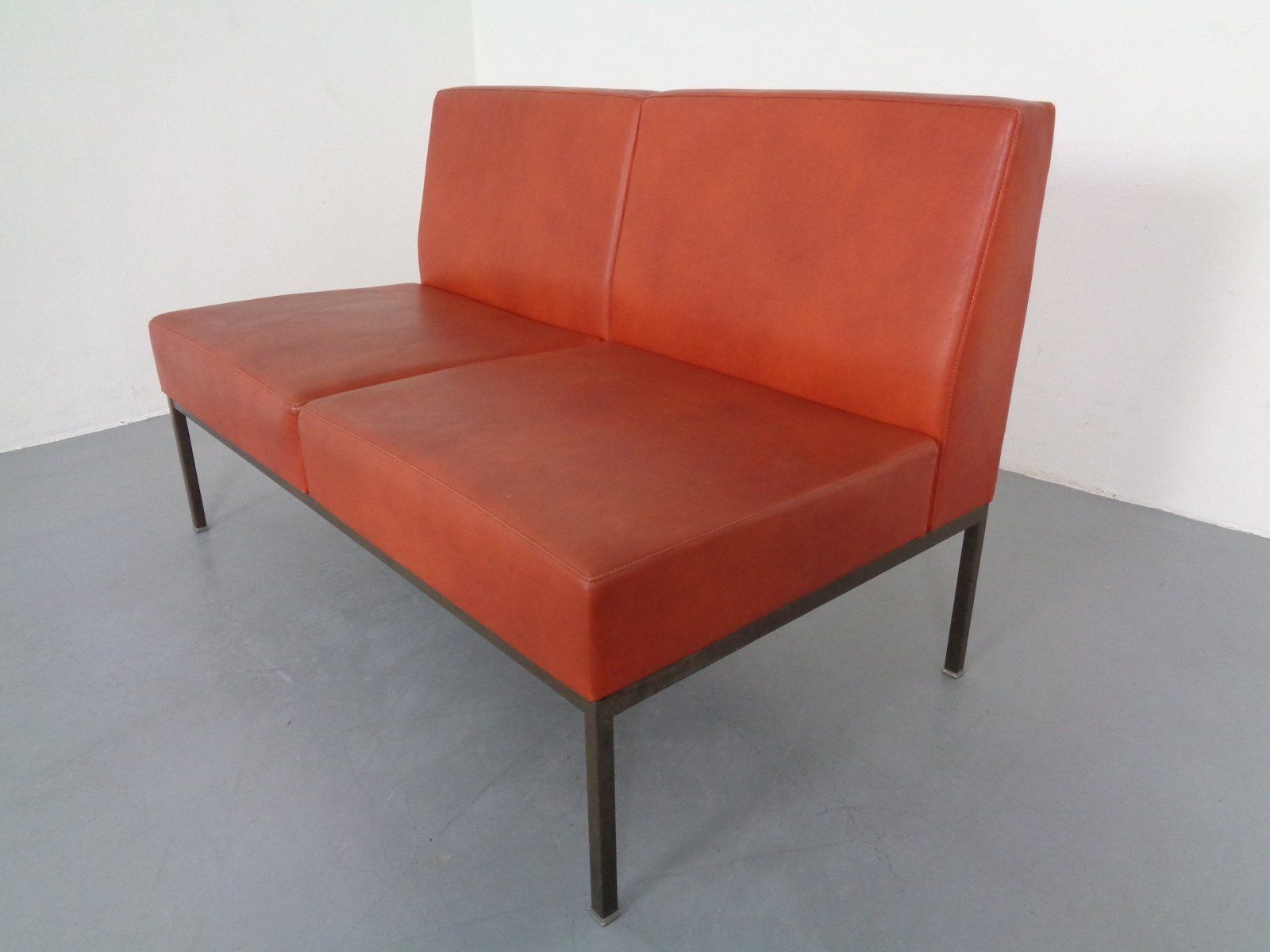 Minimalist 2 Seater And 3 Seater Bench, Germany, 1960s, Set Of 2 photo for sale