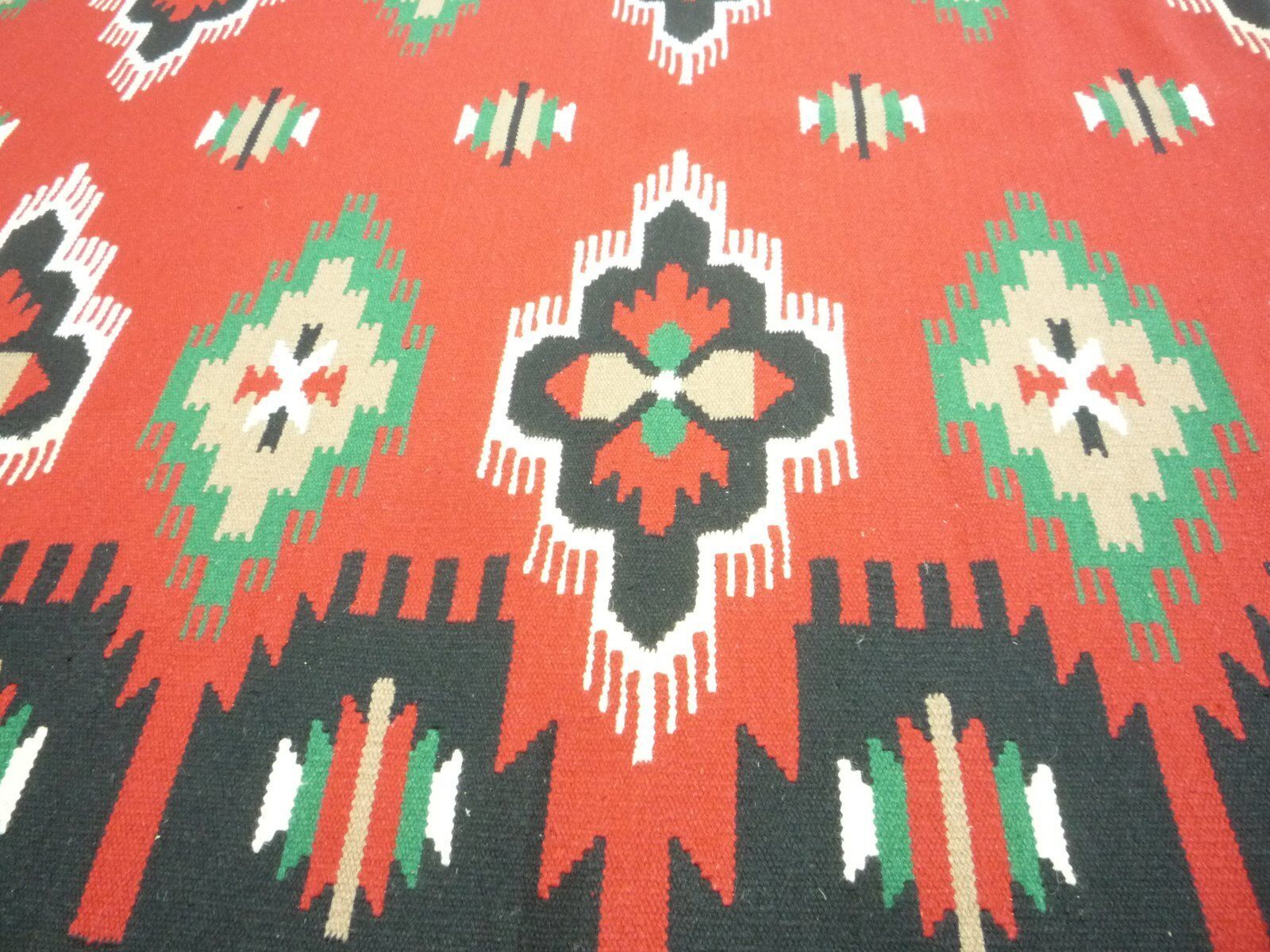 Geometric Kelim Rug, 1960s photo vinterior