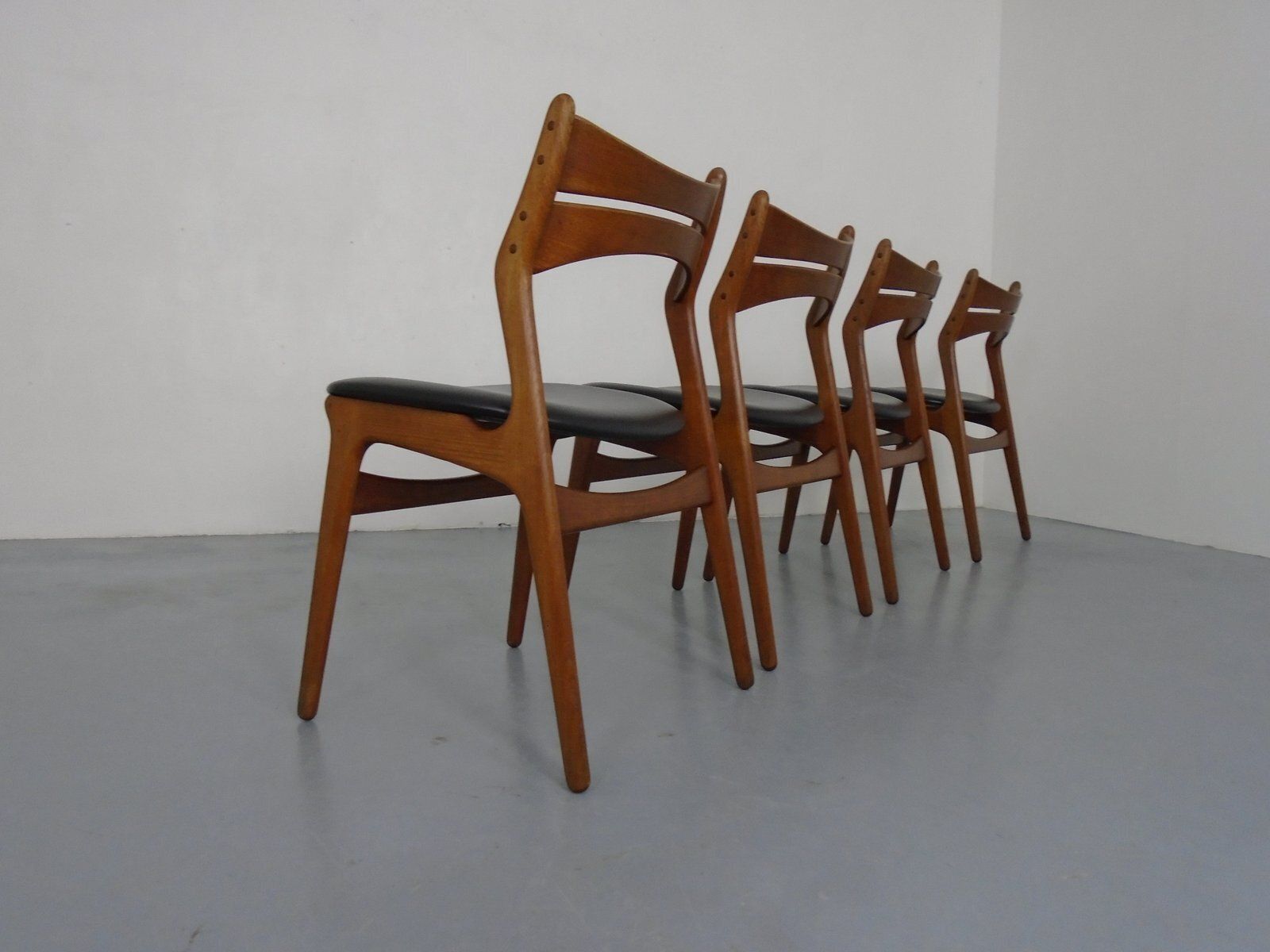 Furniture Teak Model 310 Dining Chairs By Erik Buch For Chr. Christensen, Denmark, 1960s, Set Of 4 photo