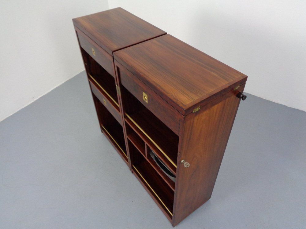 photo for sale Danish Rosewood Captain's Bar By Reno Wahl Iversen For Dyrlund, 1960s