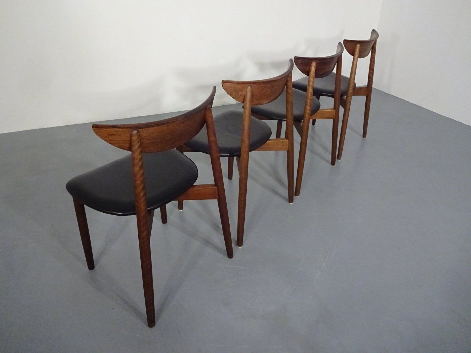 Rosewood Dining Chairs By Harry østergaard For Randers Møbelfabrik, Denmark, 1960s, Set Of 4 photo buy
