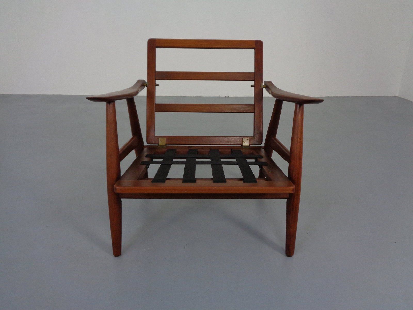 2819.0 Teak Ge 270 Armchair By Hans J. Wegner For Getama, 1950s photo