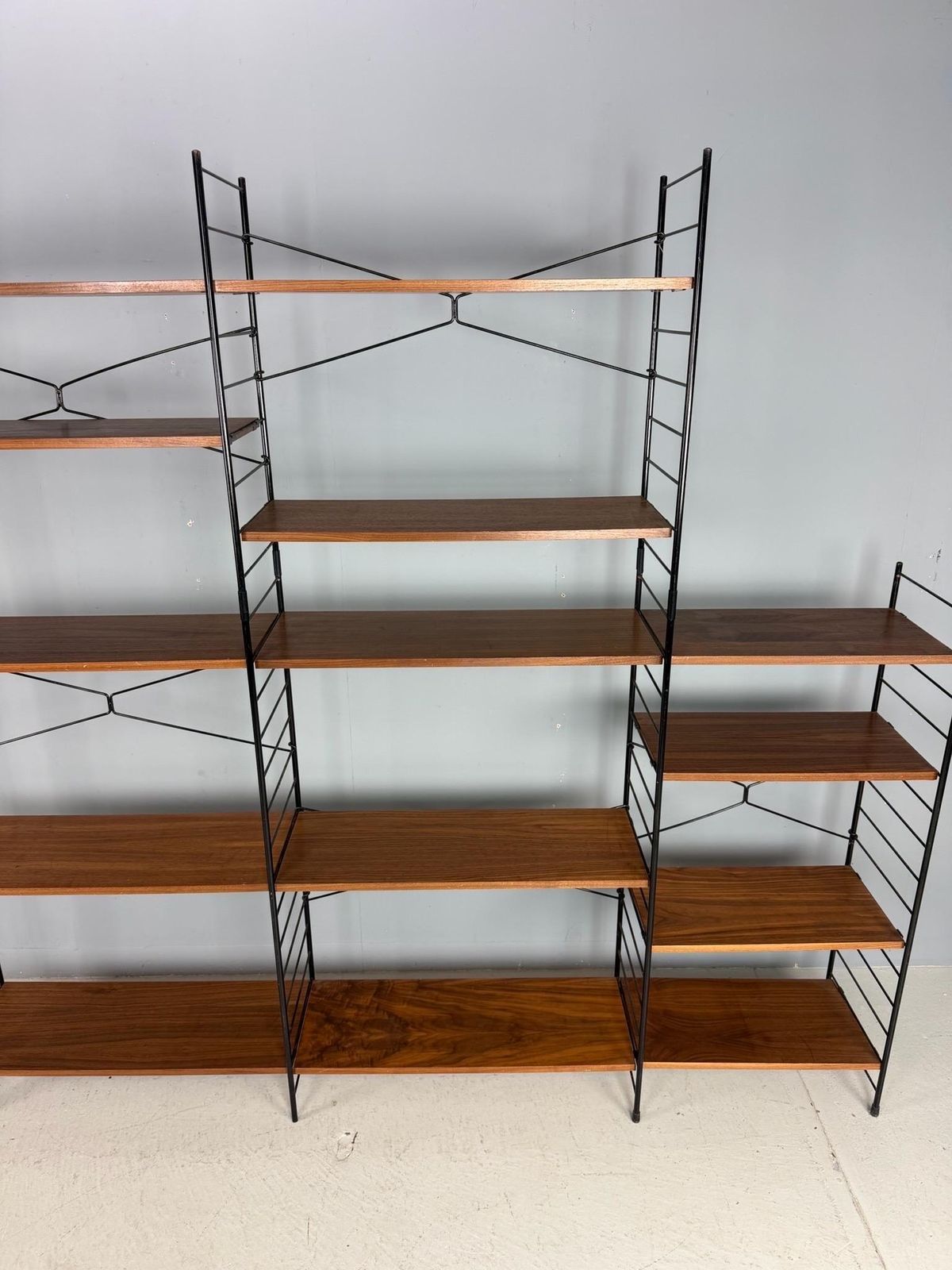 W.H.B Minamalistic Shelving Unit Germany 1960s photo 1547.0
