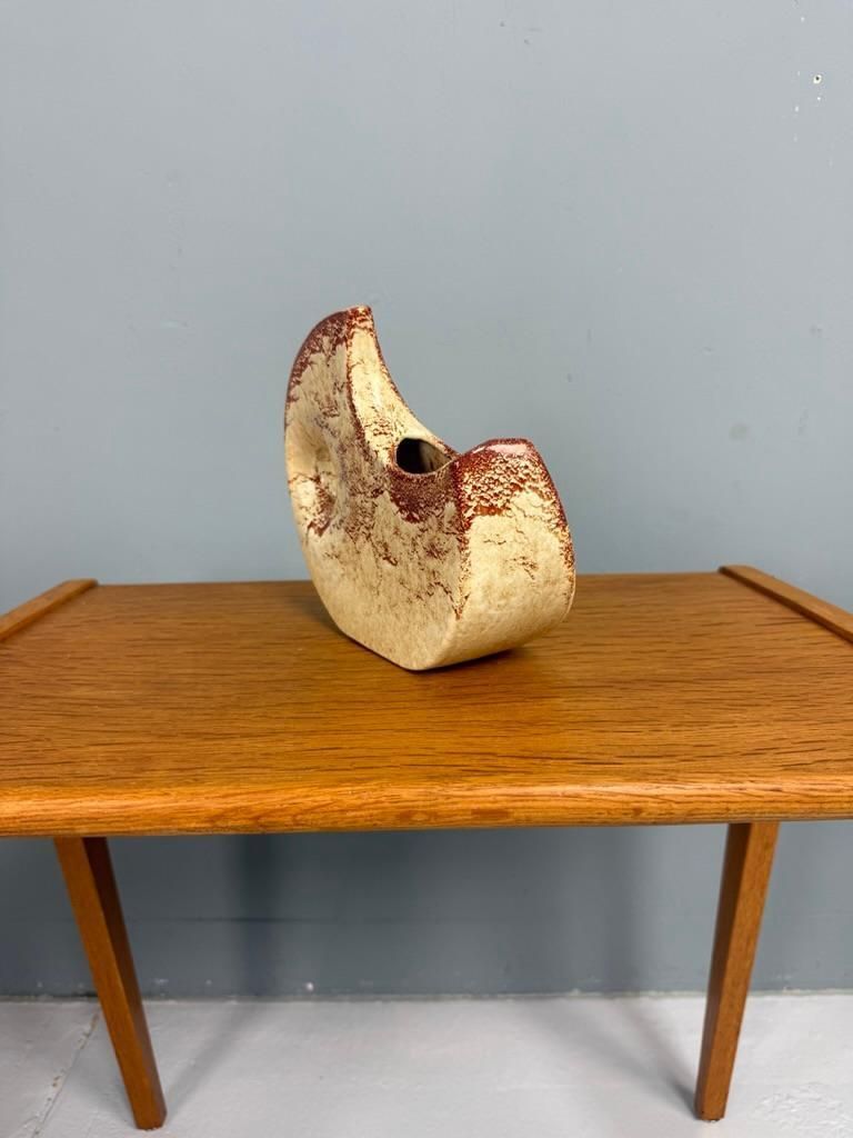 Roberto Rigon For Bertoncello Italy, Mid Century Modern Ceramic Vase, 1960 photo 244.0