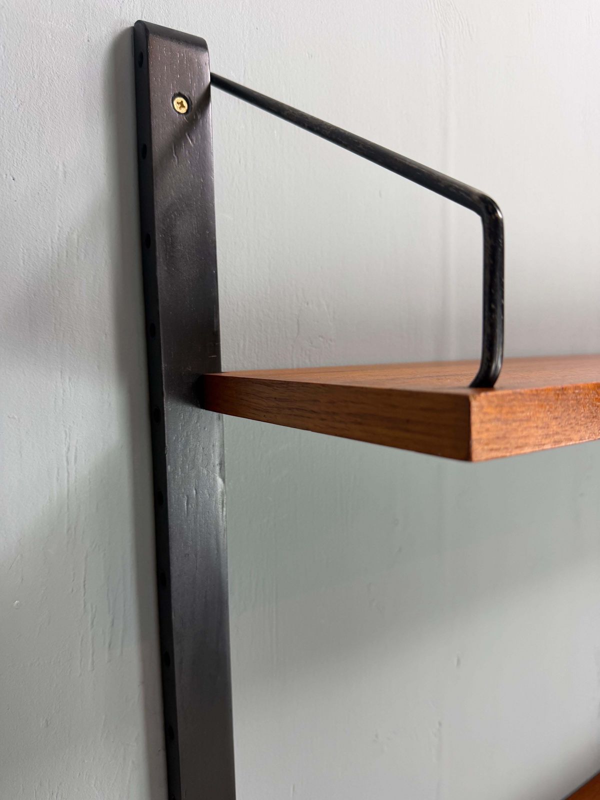 Poul Cadovius Mid  Century Modern Modular Teak Wall Unit Shelving For Cado, 1960 photo Furniture