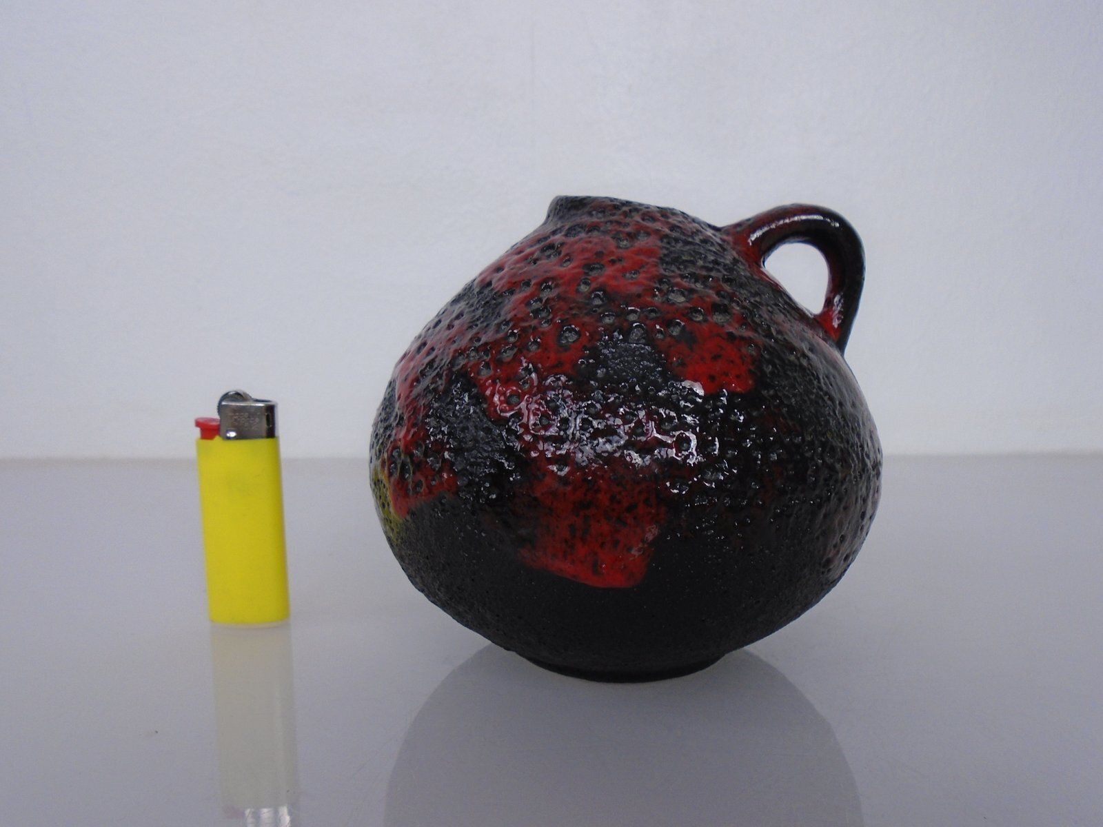 Lava Ceramic Vase By Otto Gerharz For Otto Keramik, Germany, 1970s photo furniture