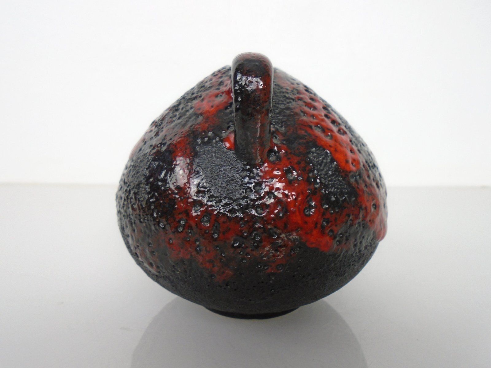 Lava Ceramic Vase By Otto Gerharz For Otto Keramik, Germany, 1970s photo vintage