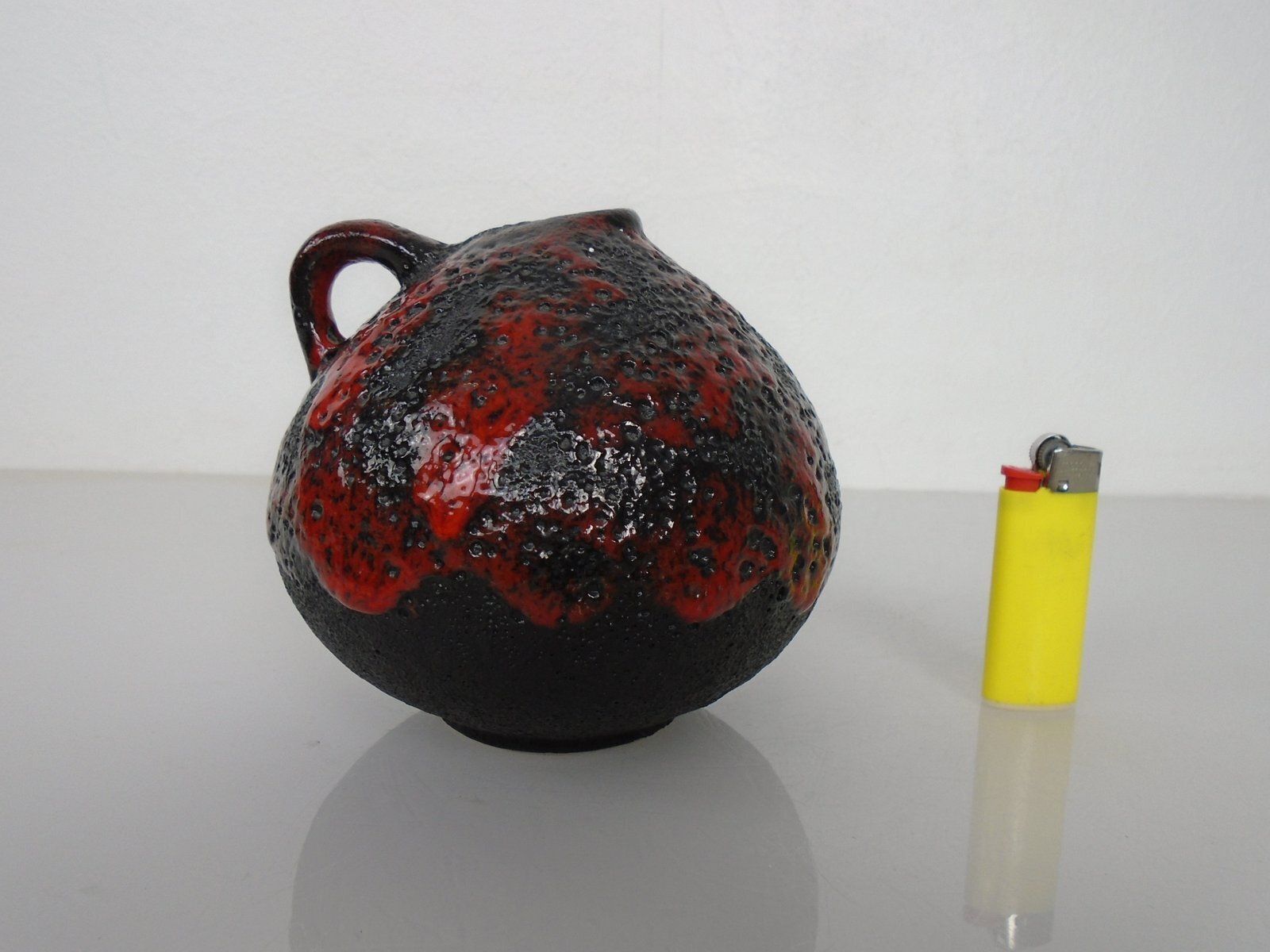 photo for sale Lava Ceramic Vase By Otto Gerharz For Otto Keramik, Germany, 1970s