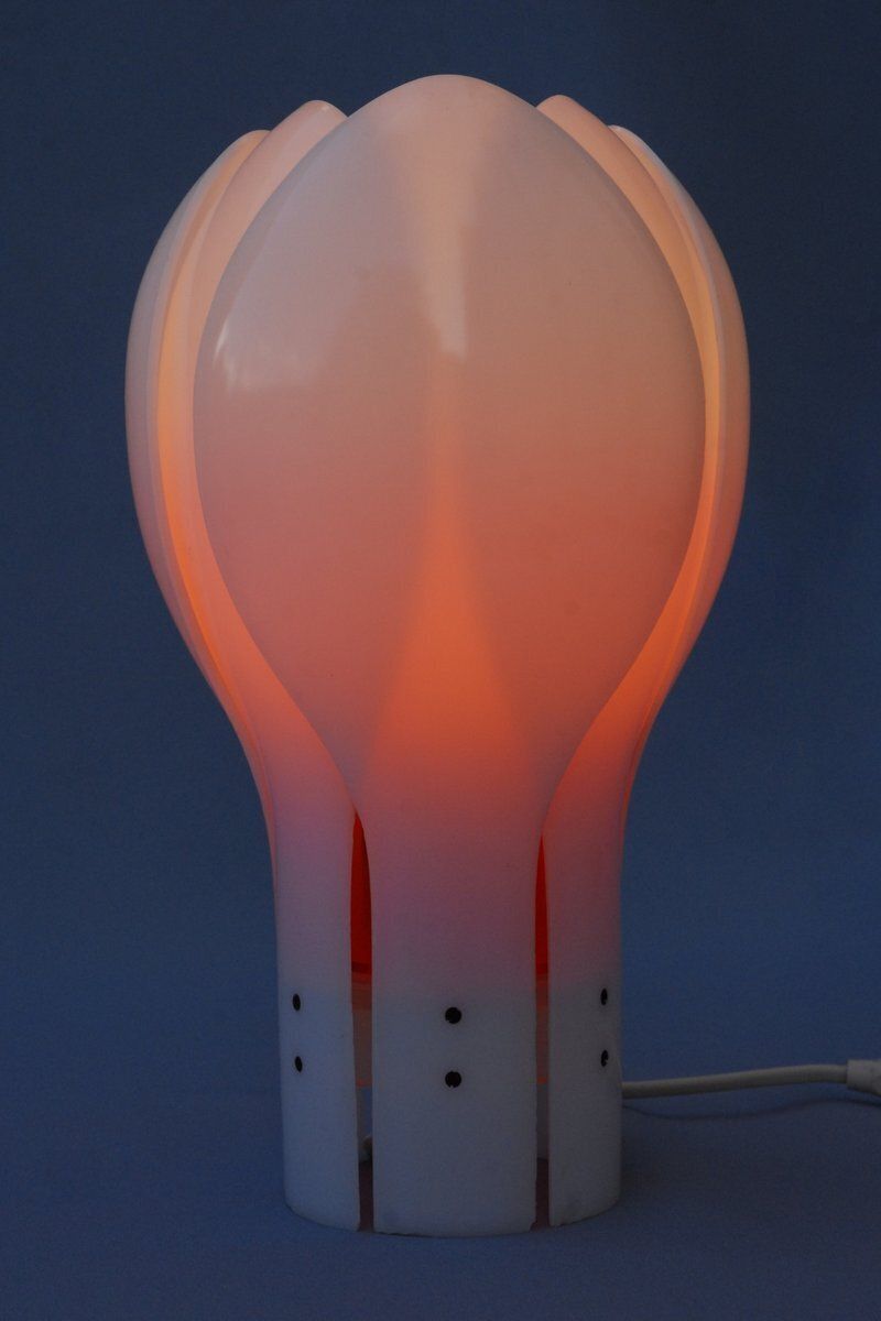 Tulip Table Lamp By Yngve Ekström For Pileprodukter, Sweden, 1970s photo 495.0