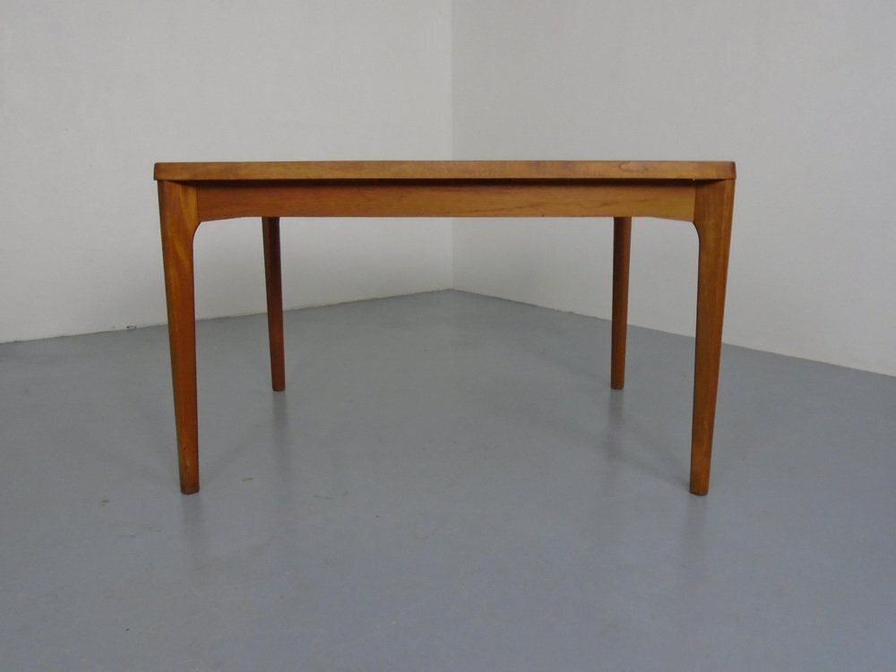 Extendable Teak Dining Table By Henning Kjærnulf For Velje Møbelfabrik, 1960s photo for sale