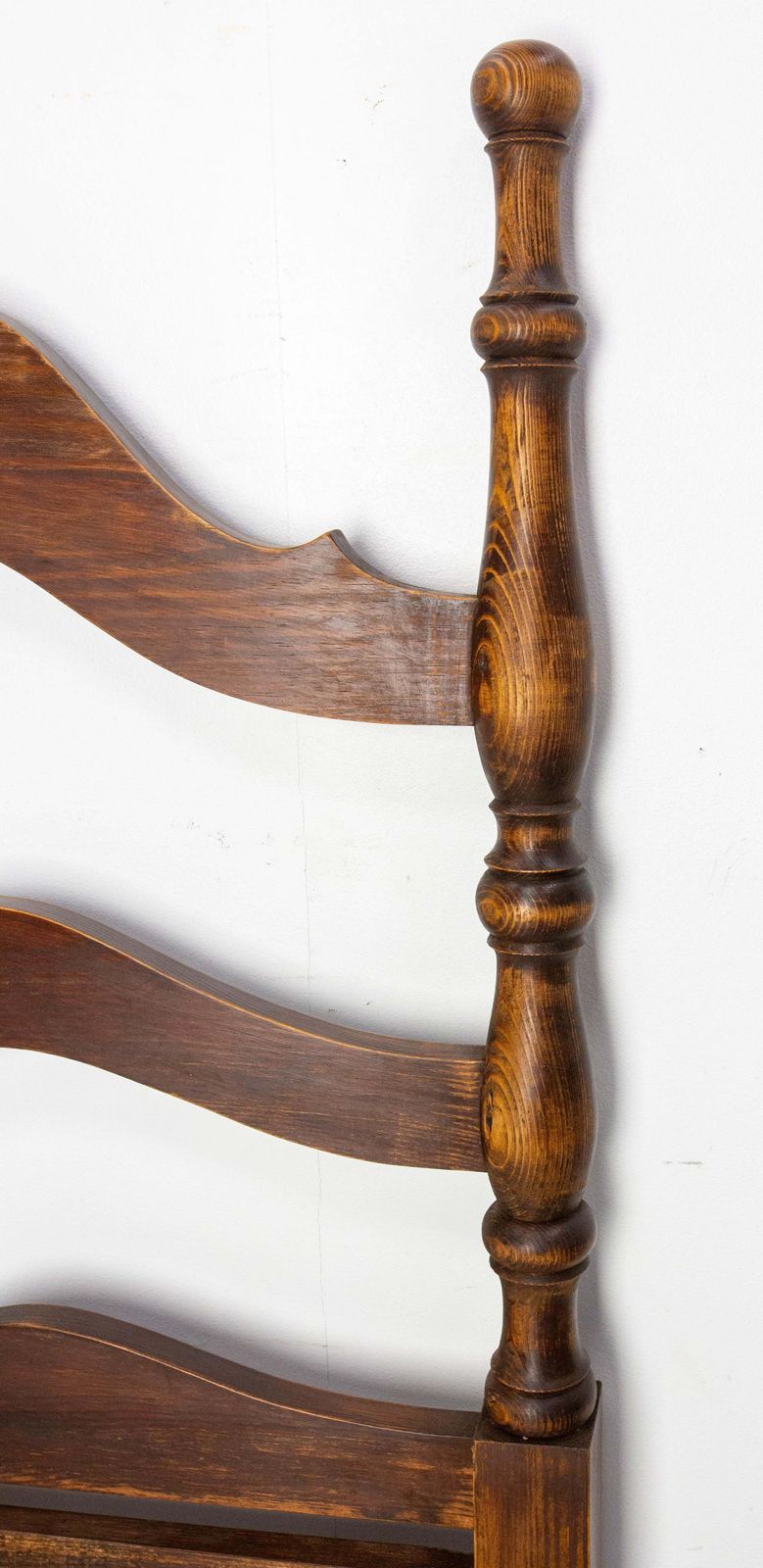 photo for sale French Antique Fir Wood Headboard For Queen Size Bed Circa 1940