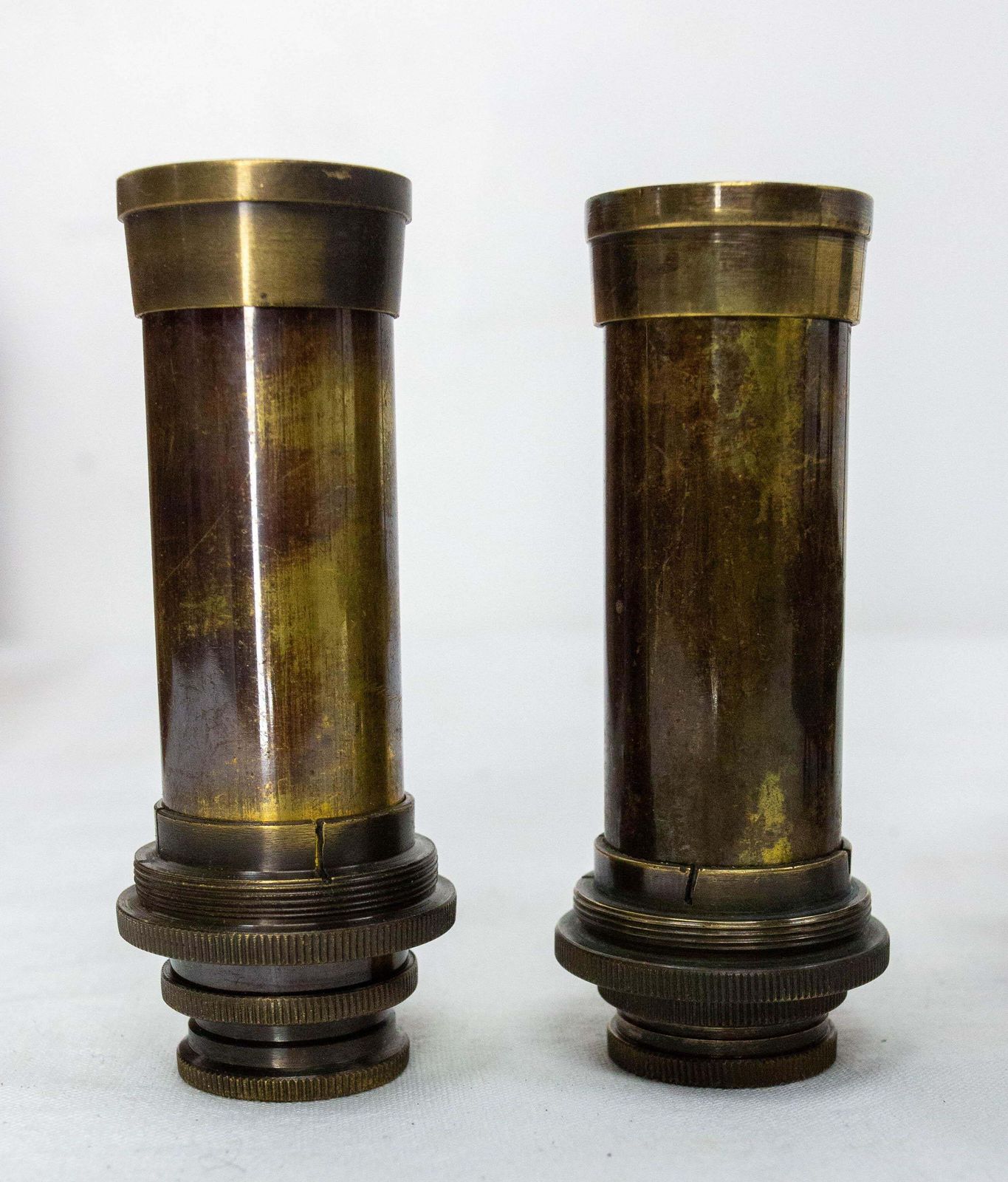 photo for sale English Antique Brass Sextant Walnut Box With Spare Parts Henry Barrow, C 1880