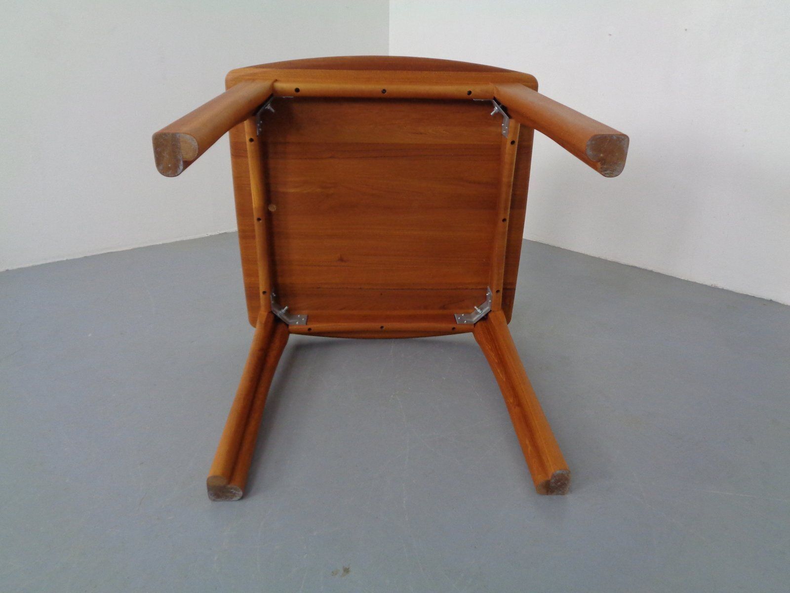 Furniture Small Teak Dining Table From Dyrlund, 1970s photo