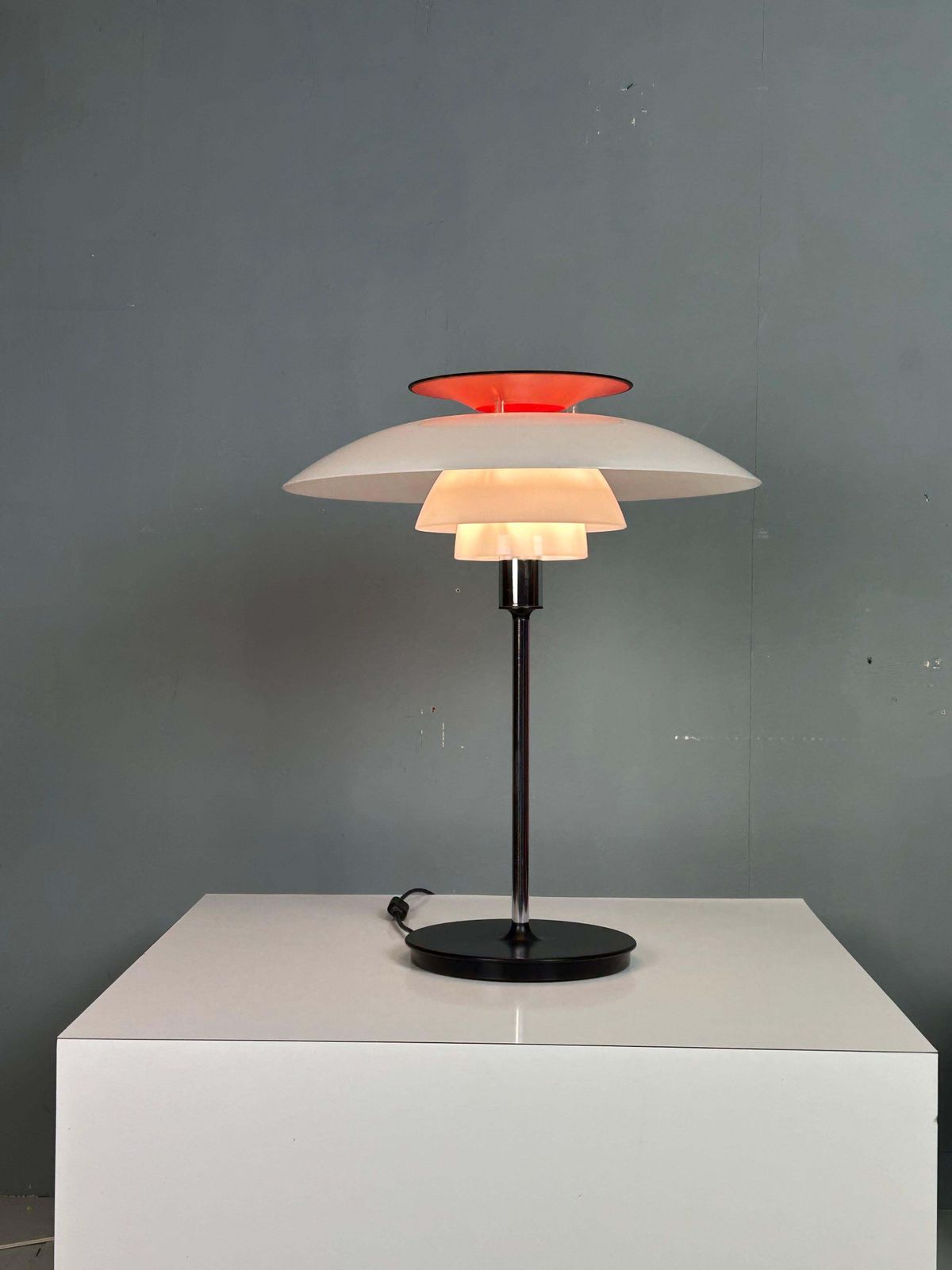 Ph 80 Table Lamp For Poul Henningsen By Louis Poulsen, 1970 photo furniture