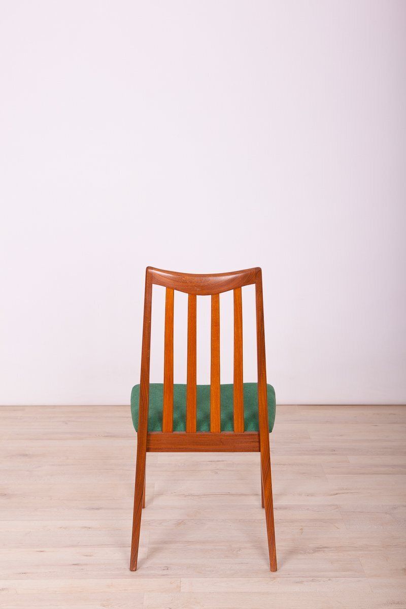 Fabric And Teak Dining Chairs By Leslie Dandy For G Plan, 1960s, Set Of 6 photo vintage