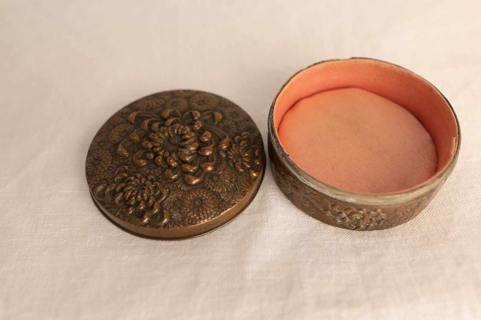Set Of Four Small Boxes From A Collection, French & Chinese Before 1950 photo vintage