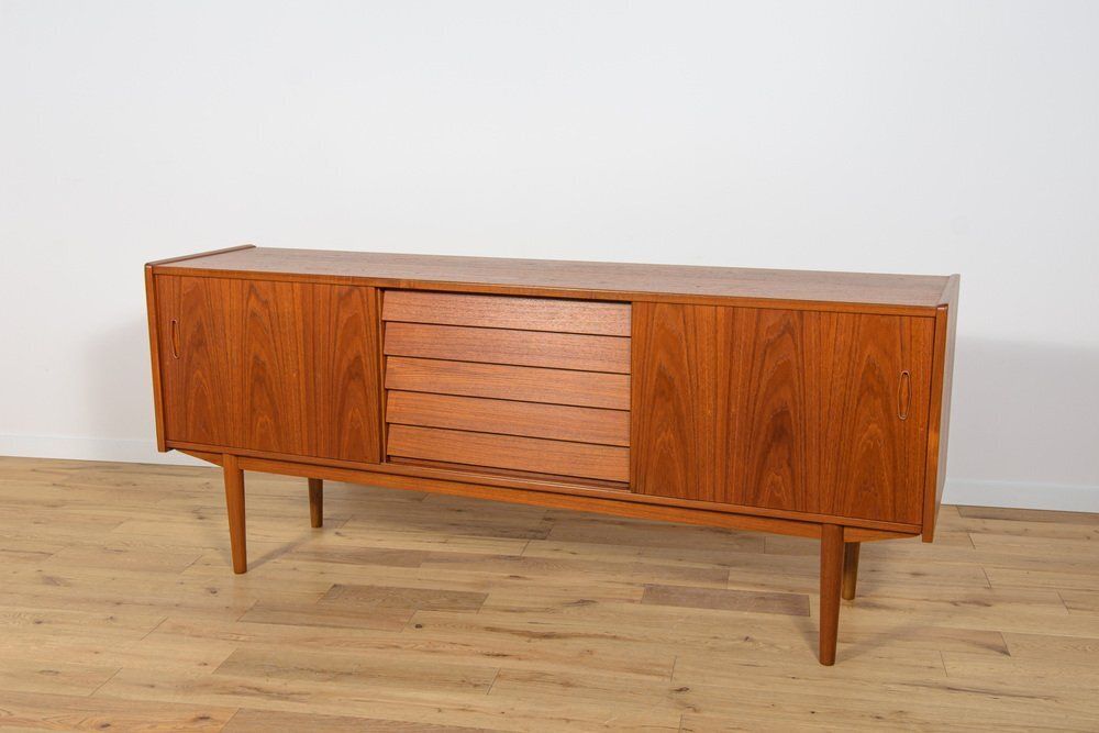 Mid Century Teak Sideboard By Nils Jonsson For Hugo Troeds, Sweden, 1960s photo Furniture