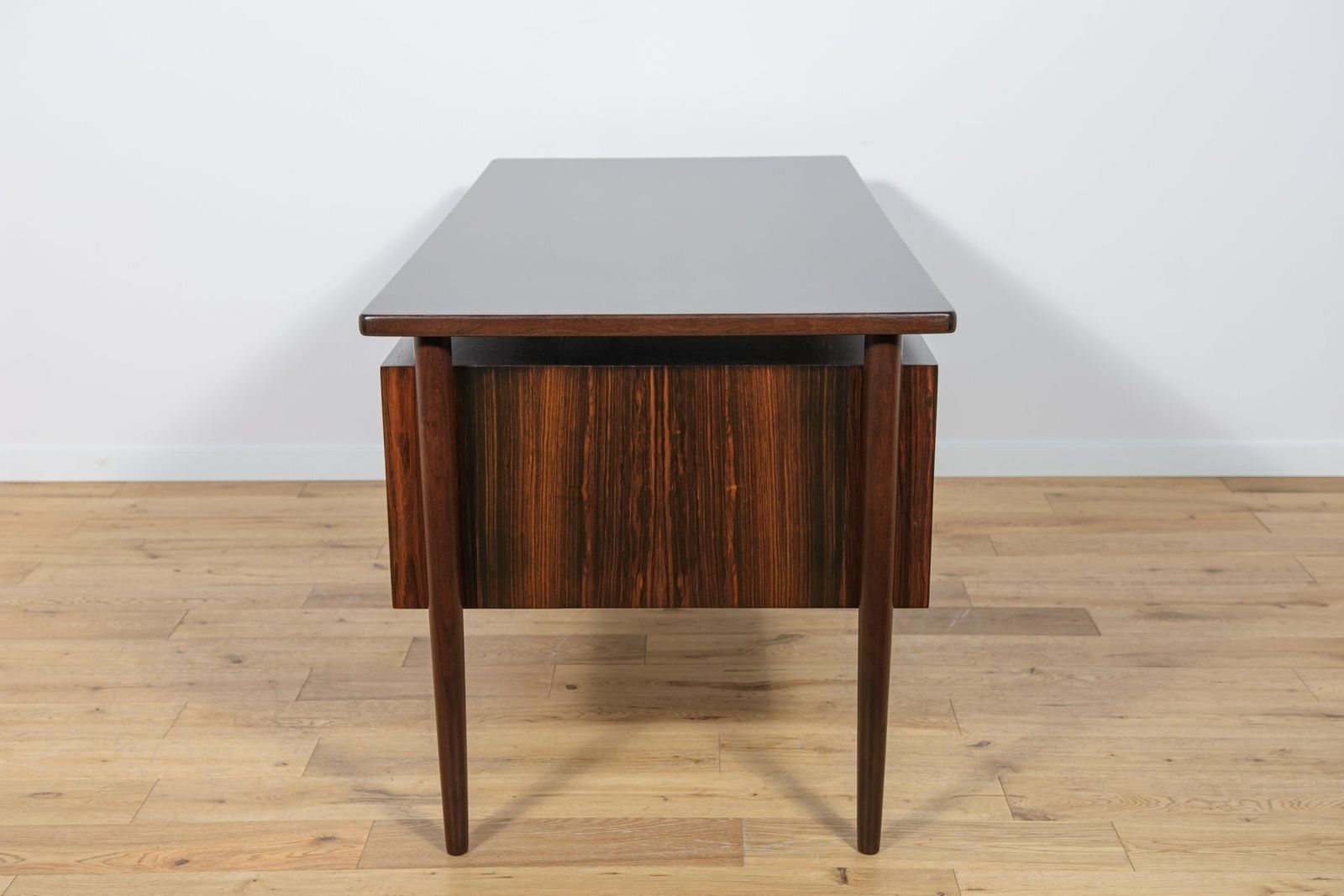 Mid Century Freestanding Rosewood Desk, Denmark, 1960s photo buy