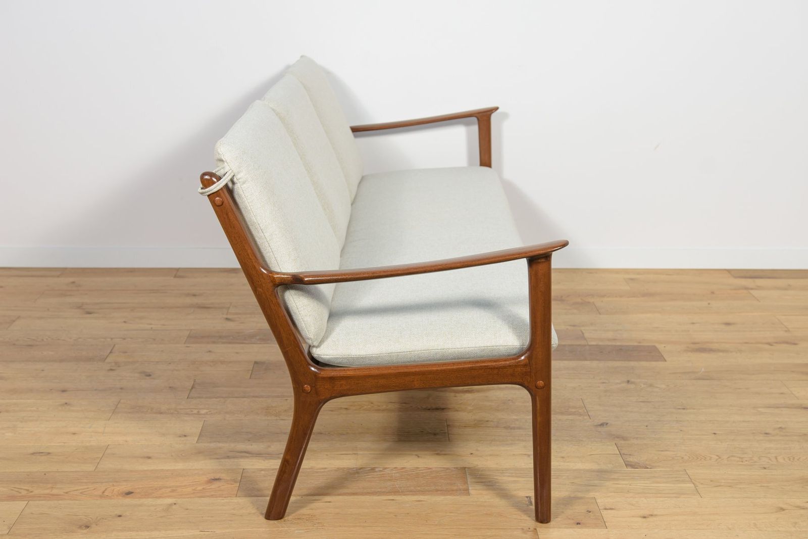 Mid Century Three Seater Sofa By Ole Wanscher For Poul Jeppesens, 1960s photo buy