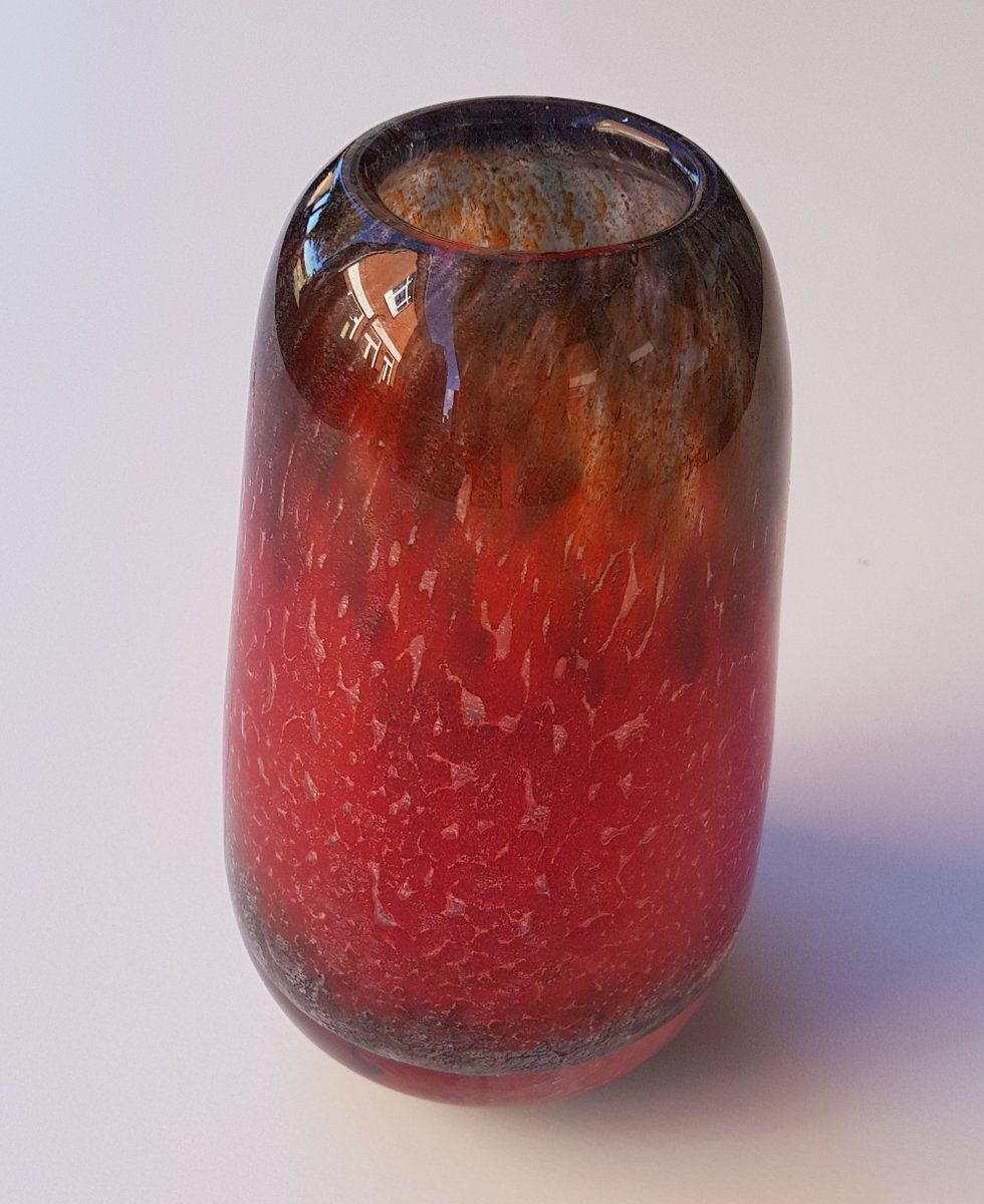 Vase By Karl Wiedmann For Gralglas